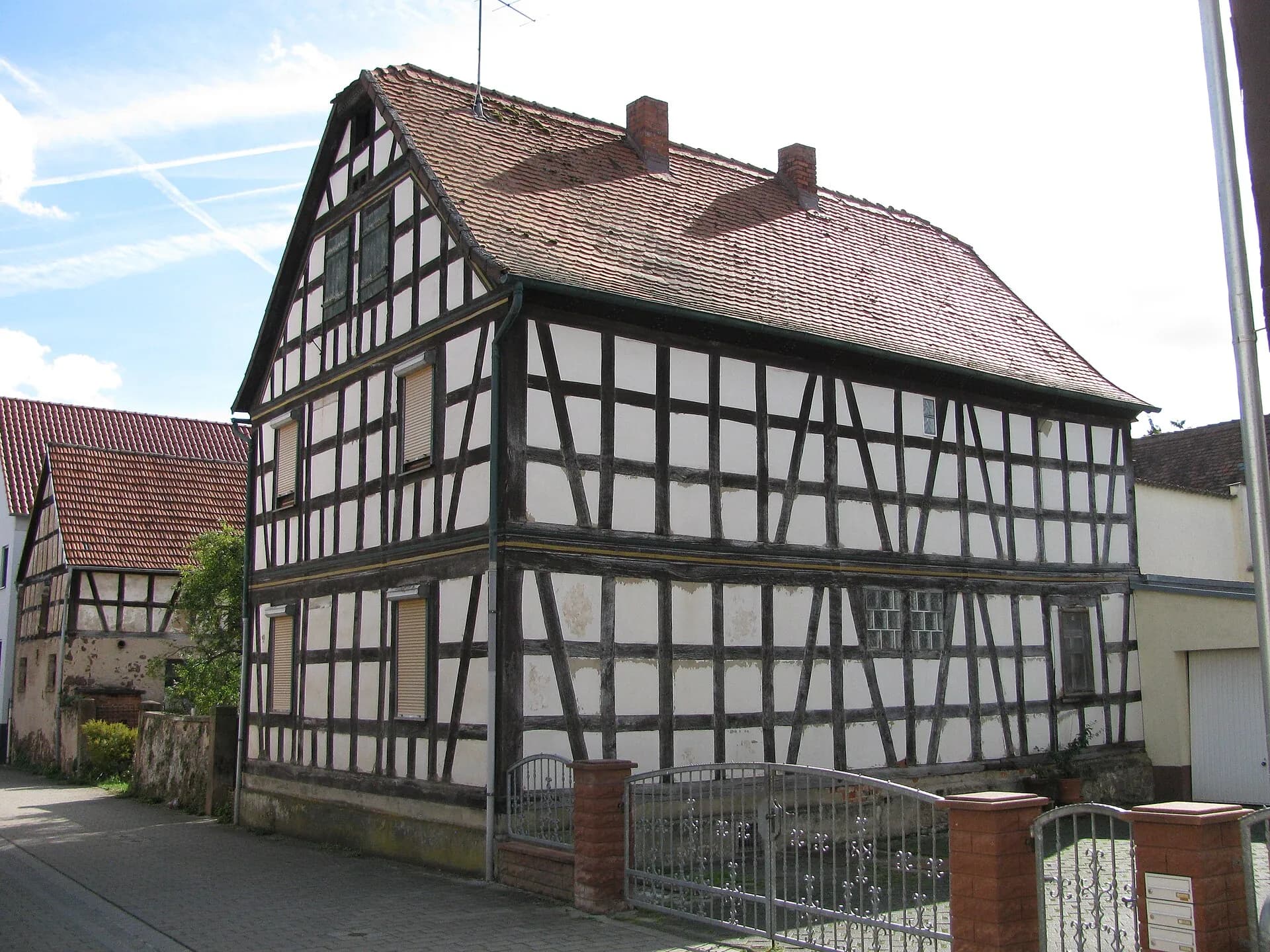 Fachwerkhaus in der Langstraße 35 in Ronneburg-Hüttengesäß