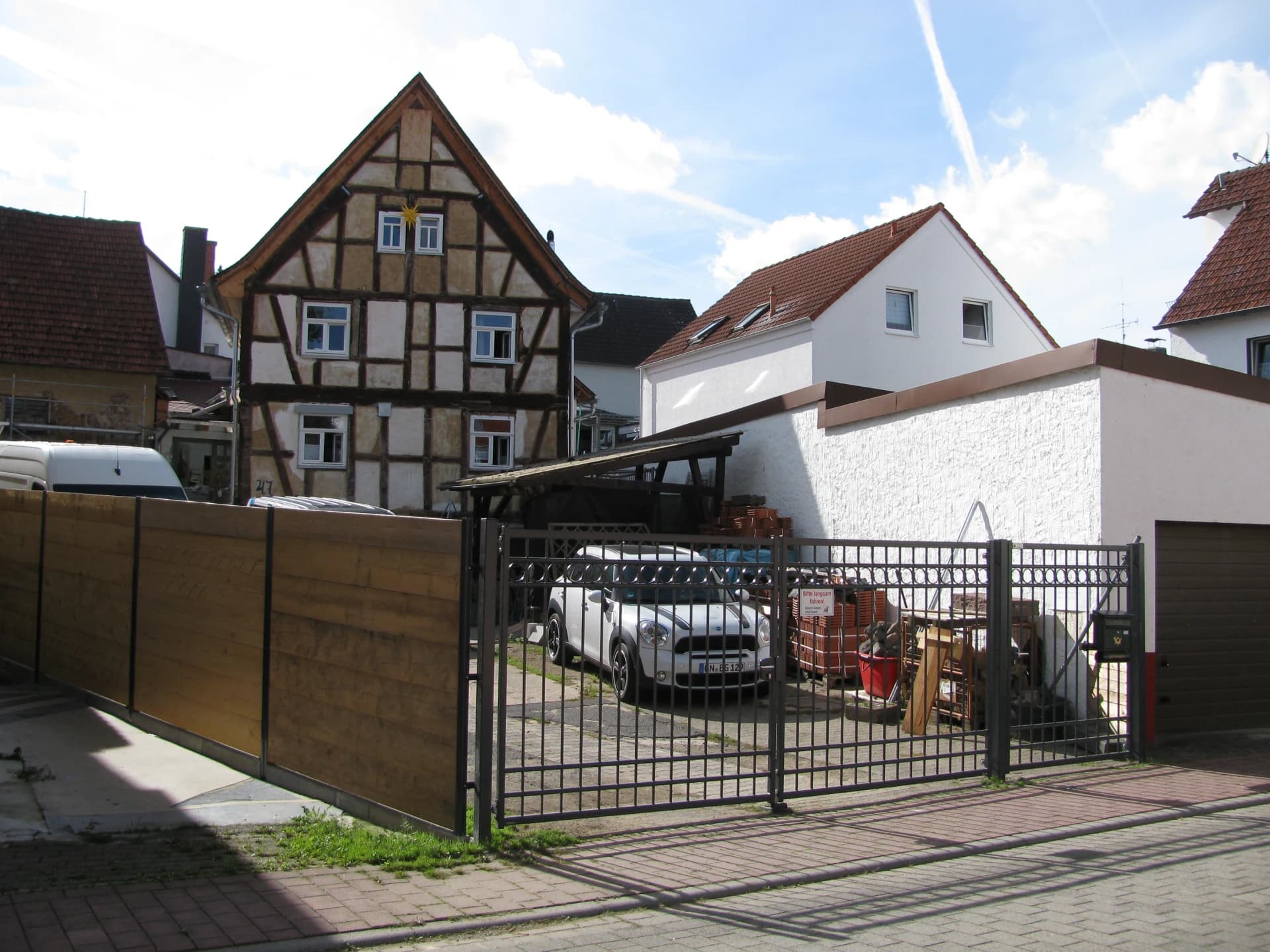 Fachwerkhaus in der Langstraße 47 in Ronneburg-Hüttengesäß