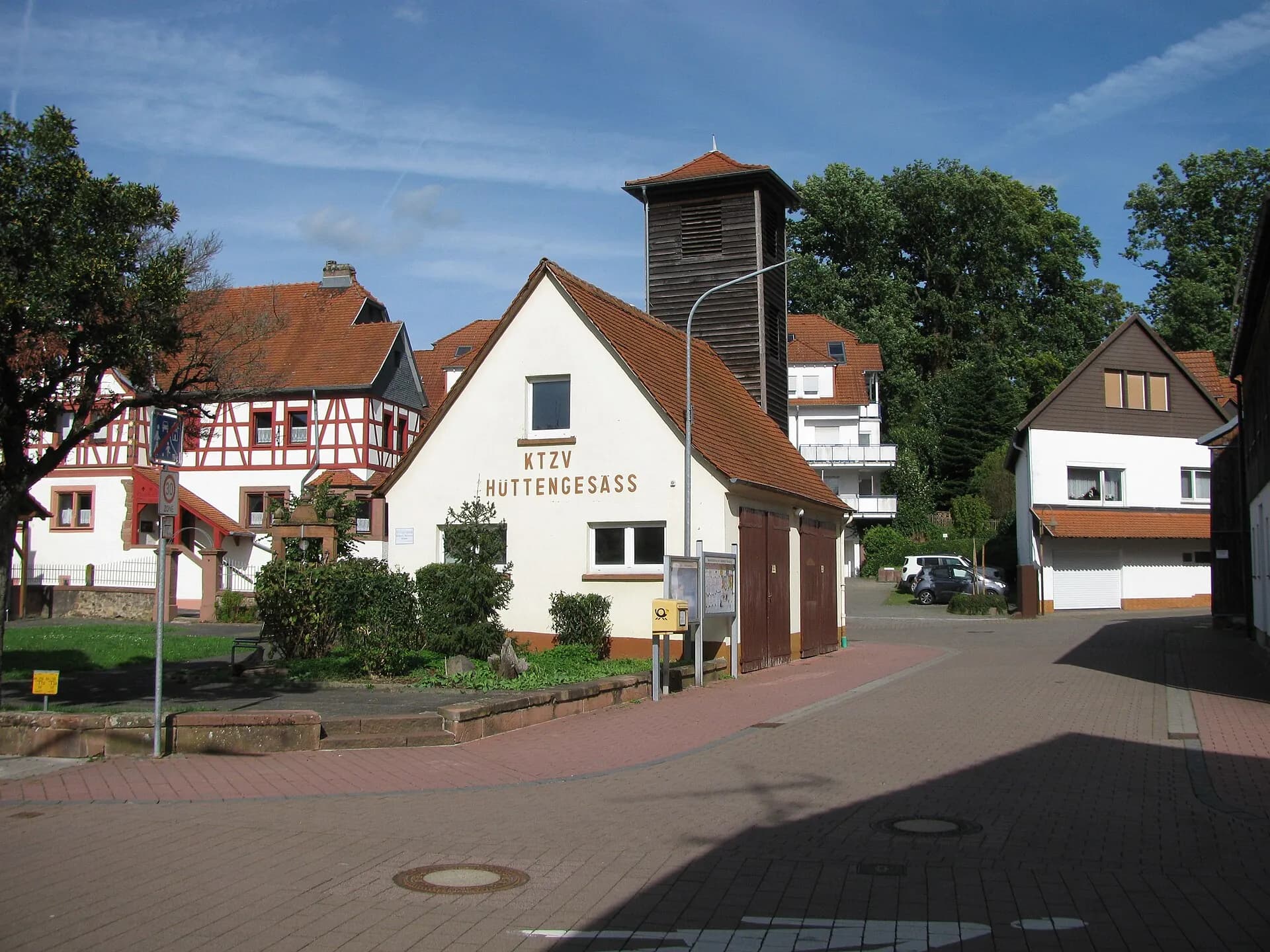 Ortsmitte Am Schmiedeberg in Ronneburg-Hüttengesäß