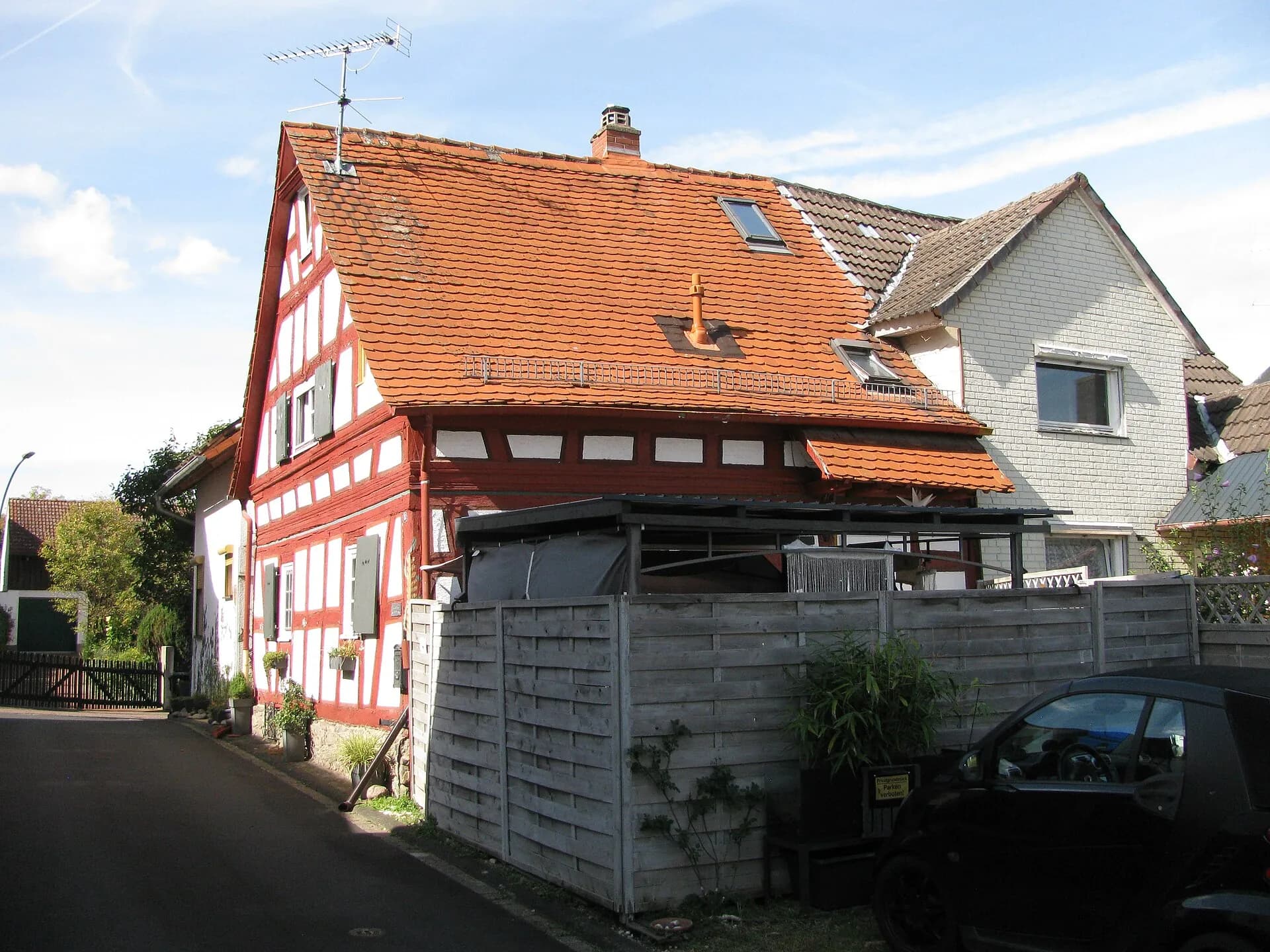 Fachwerkhaus in der Ringstraße 8 in Ronneburg-Hüttengesäß