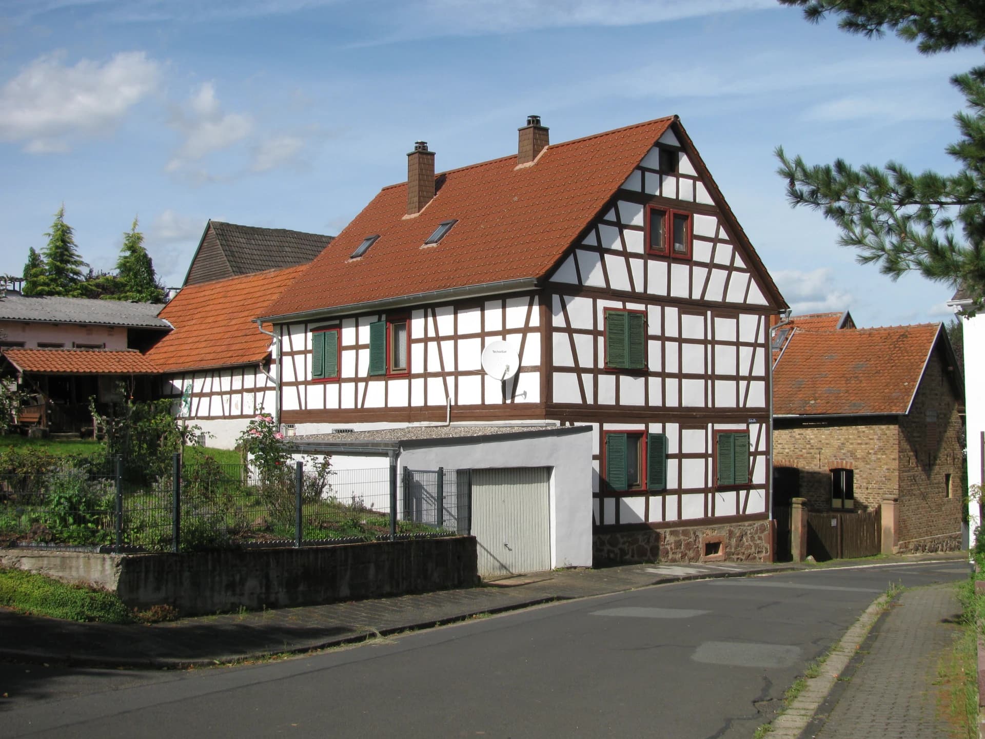 Fachwerkhaus in der Schulstraße 10 in Ronneburg-Hüttengesäß