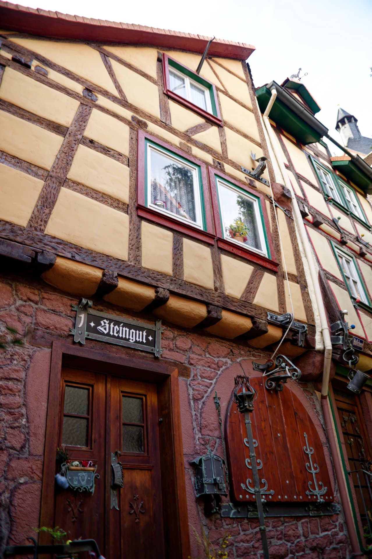 Fachwerkfassade Im Höfchen 1 in Gelnhausen