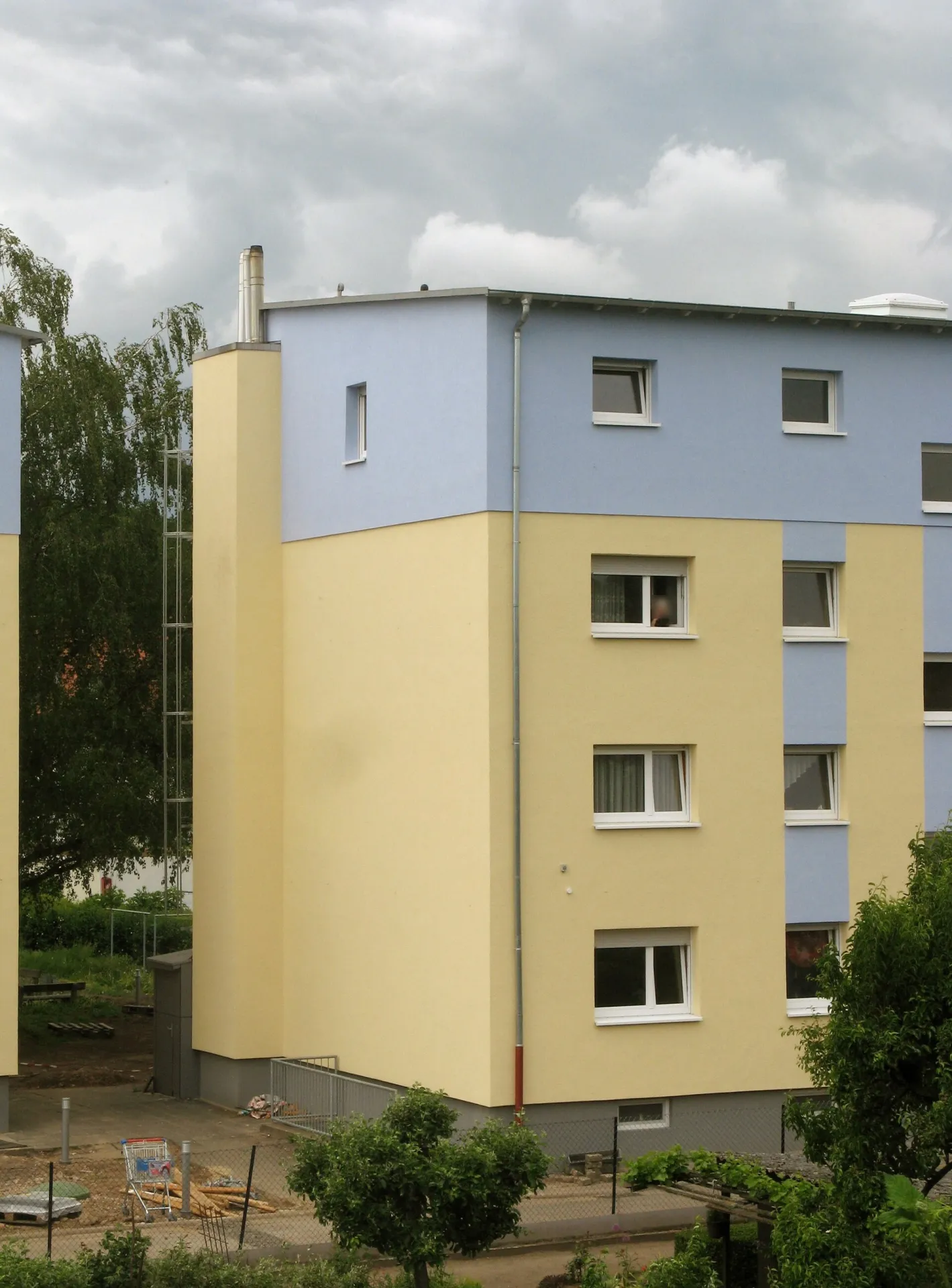 Wohnhaus an der Iselinstraße in Frankfurt Riederwald
