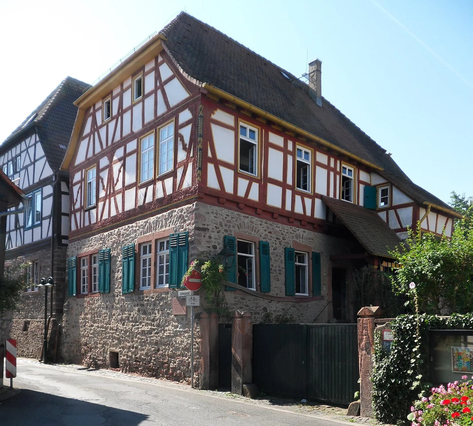 Isenburger Amtshaus an der Spitalgasse in Dreieich-Dreieichenhain