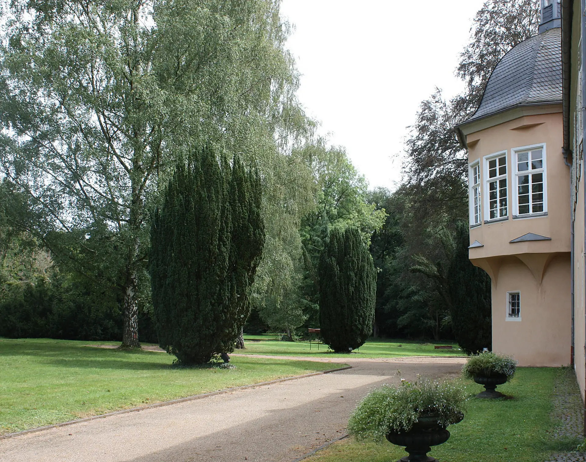 Schlosspark am Jagdschloss Kranichstein in Darmstadt-Kranichstein