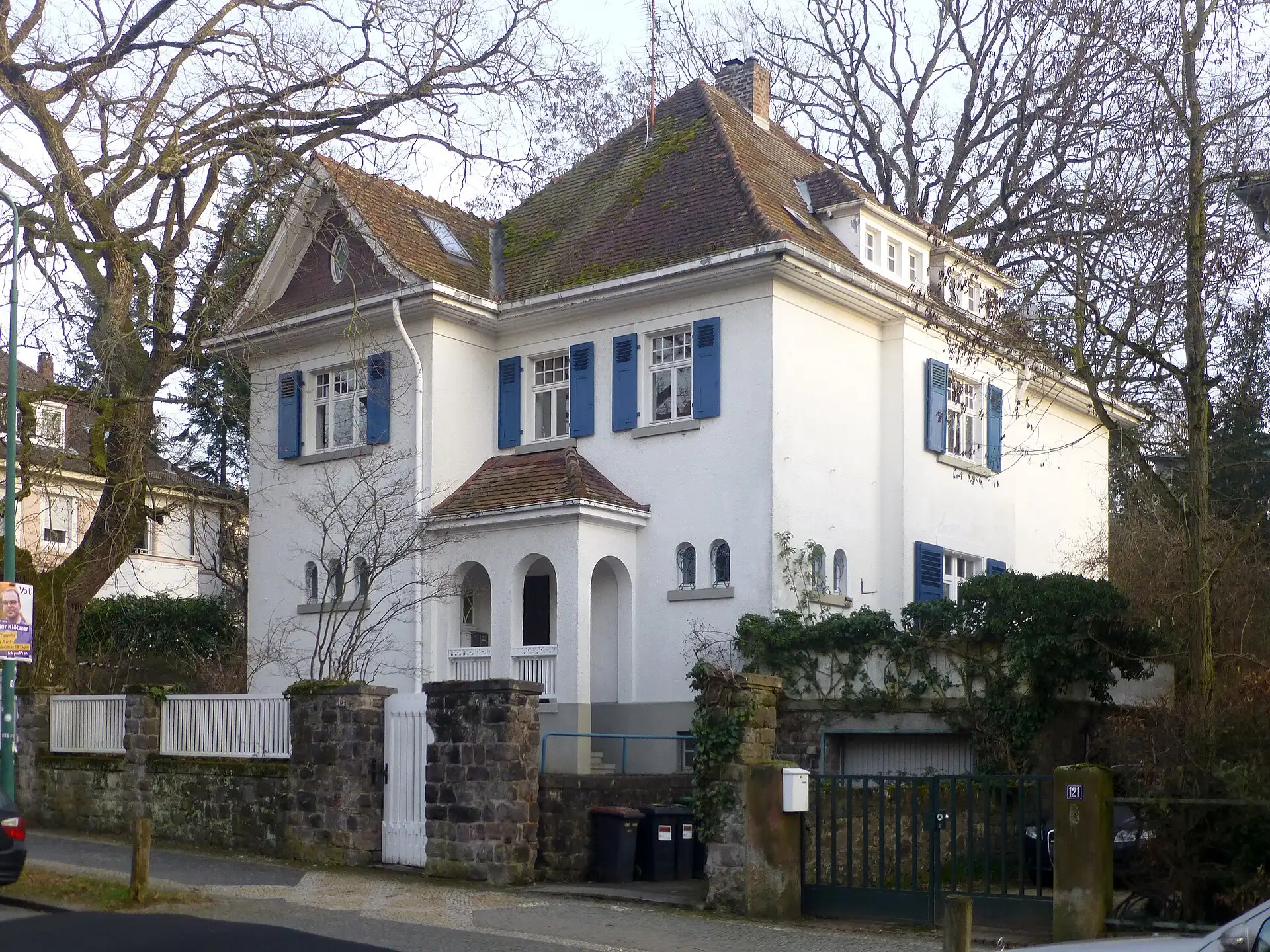Villa Jahnstraße 123 in Darmstadt-Bessungen