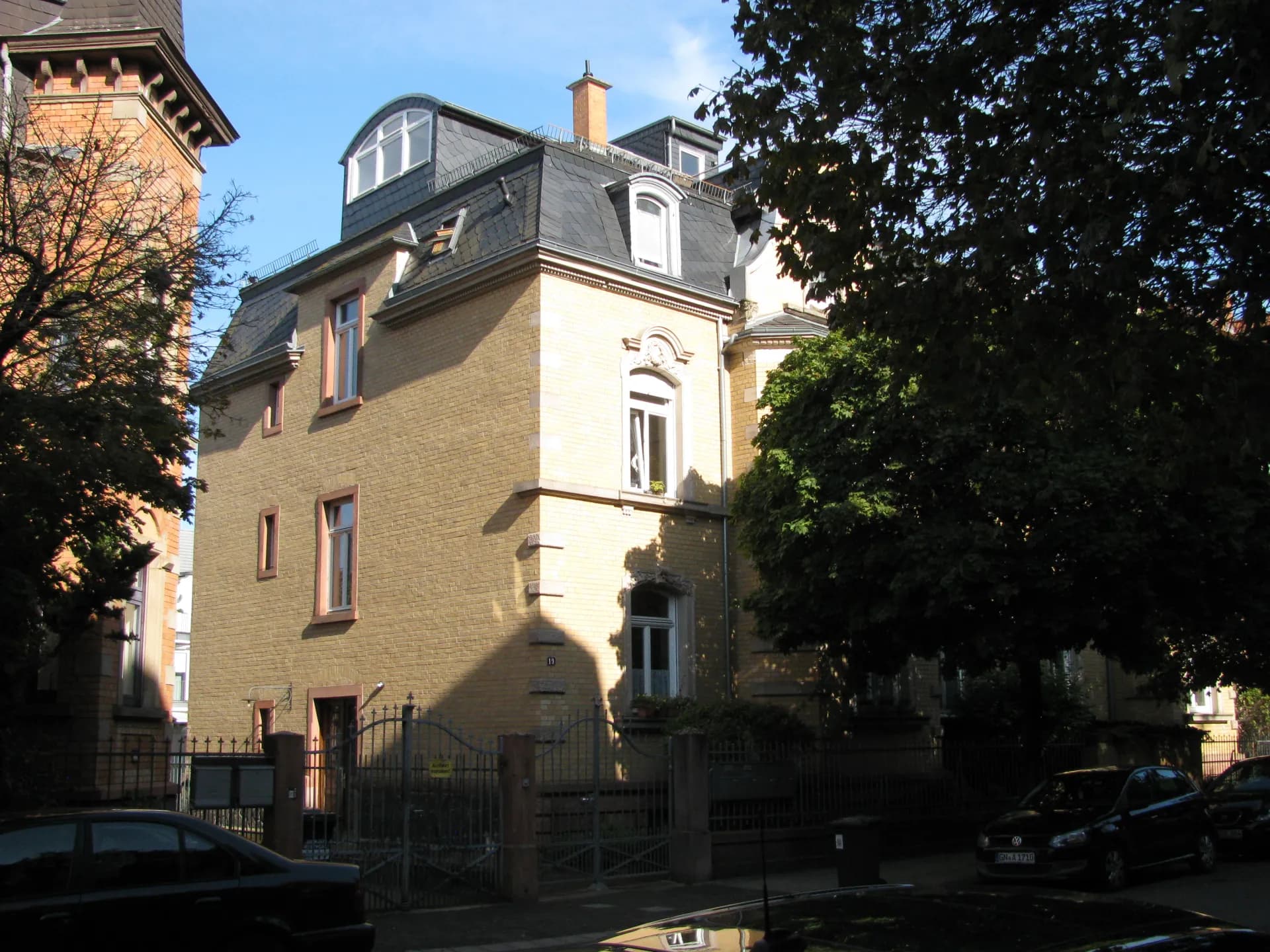 Villa in der Jahnstraße 19 in Hanau