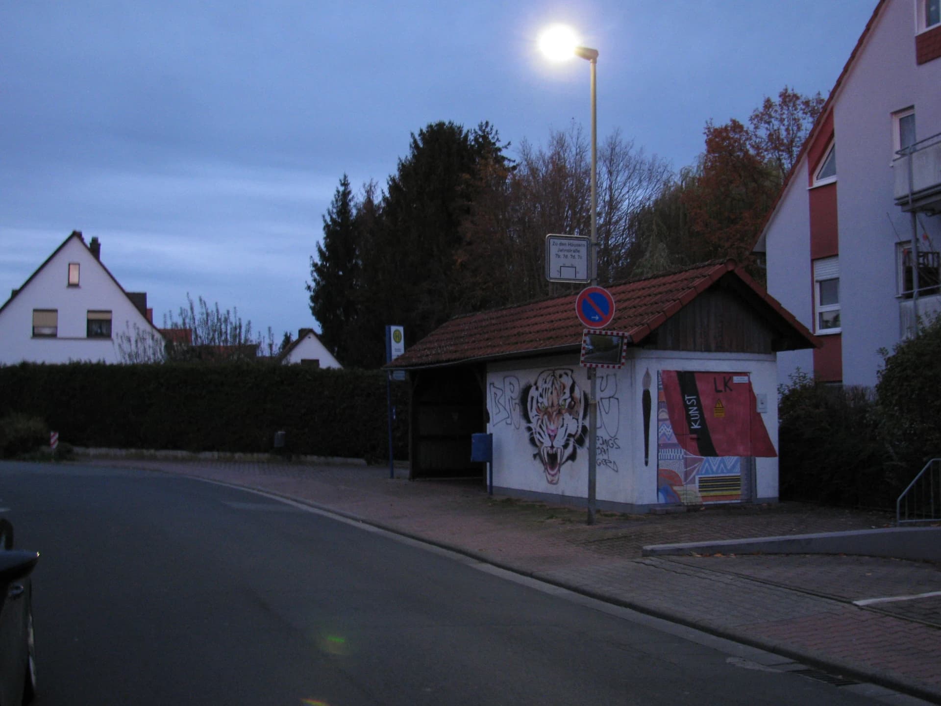Bushaltestelle Jahnstraße in Bruchköbel
