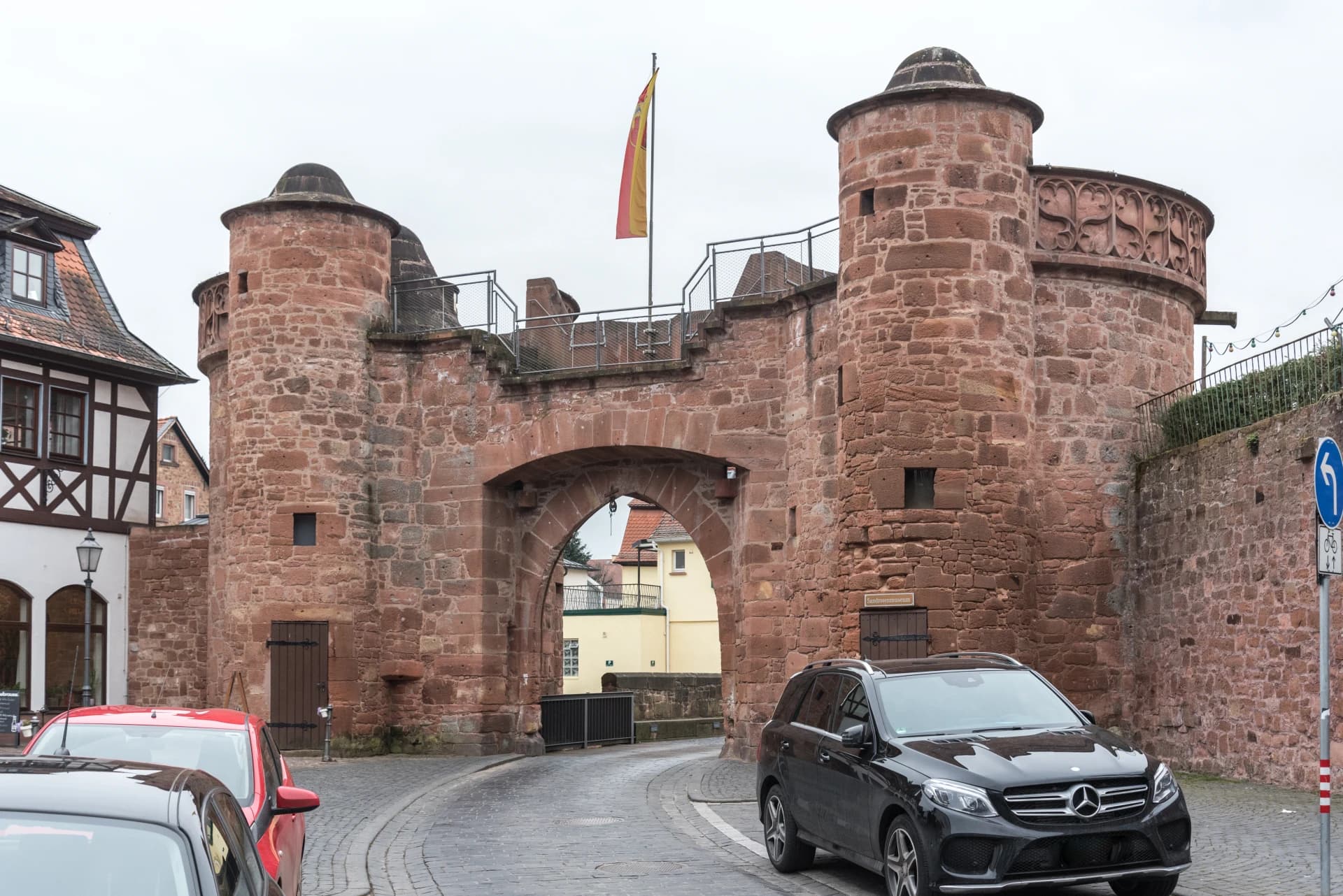 Stadtseite des Jerusalemer Tors in Büdingen