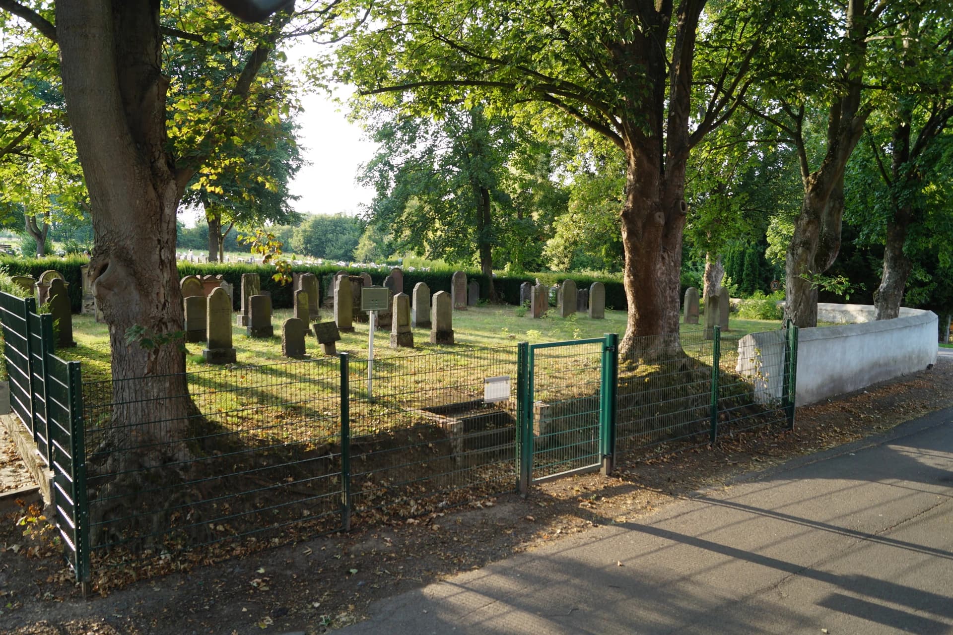 Jüdischer Friedhof im Ortsteil Marköbel in Hammersbach