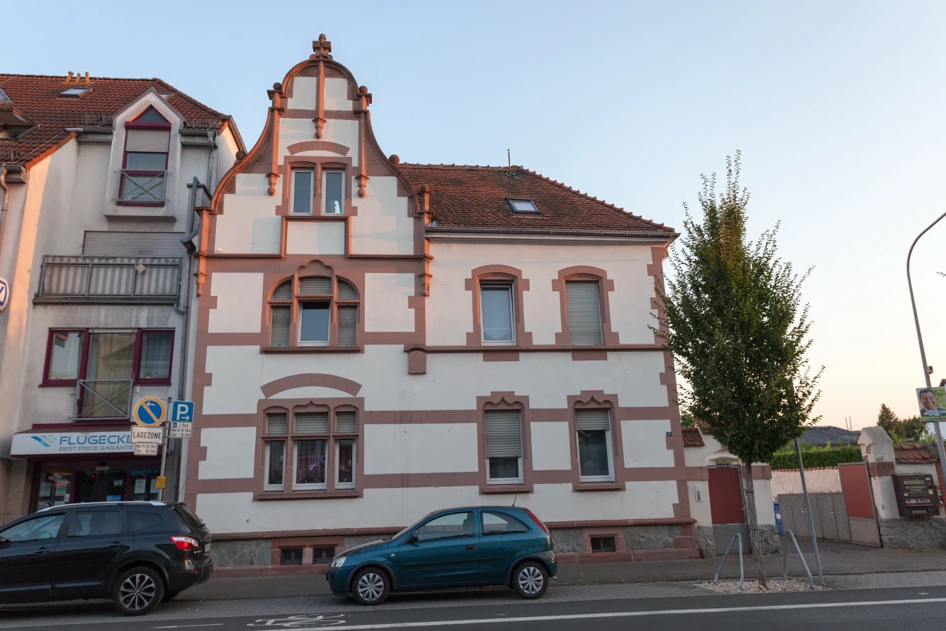 Jugendstilhaus an der Wilhelm-Leuschner-Straße 13 in Griesheim