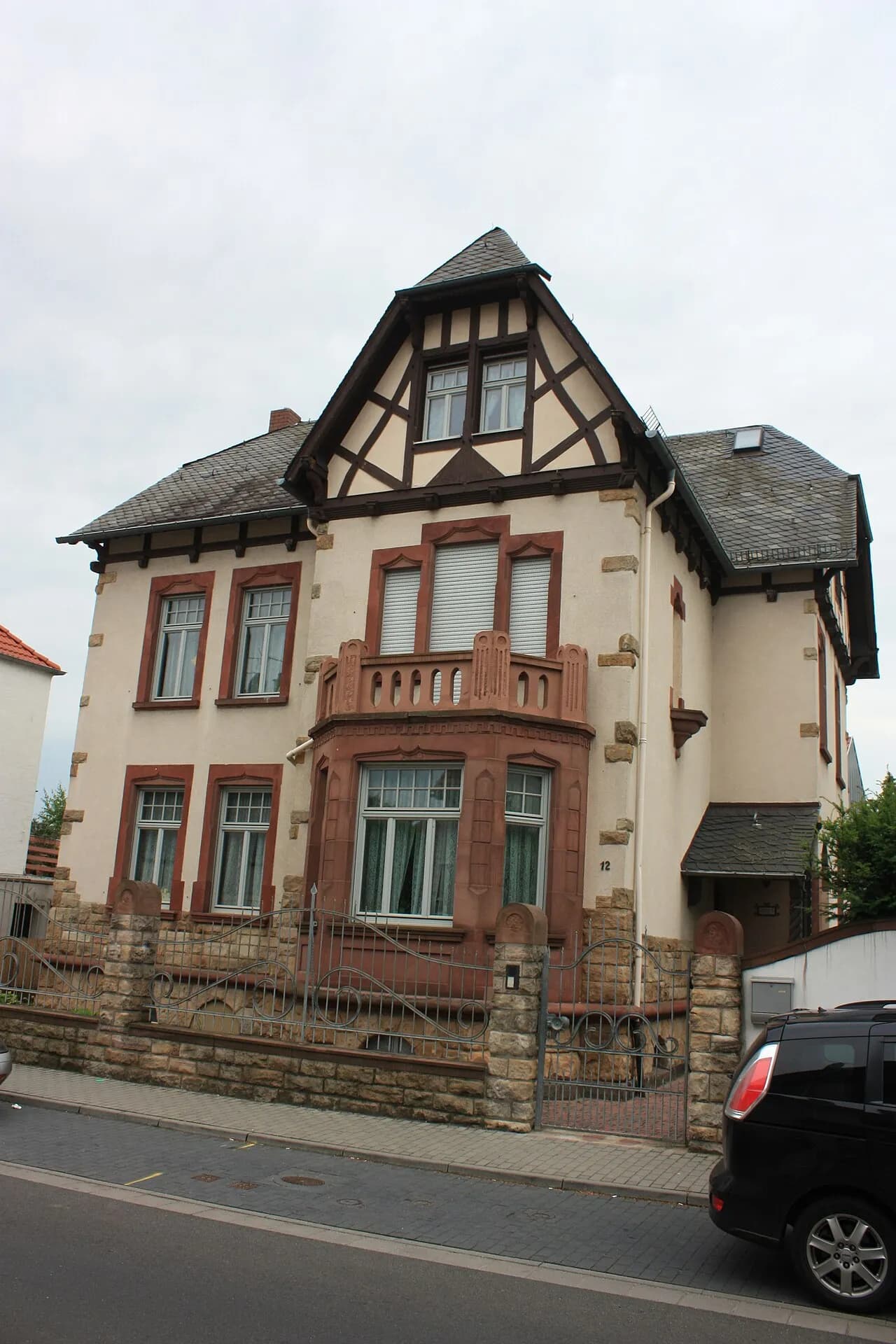 Jugendstilvilla in der Grabenstraße in Flörsheim am Main