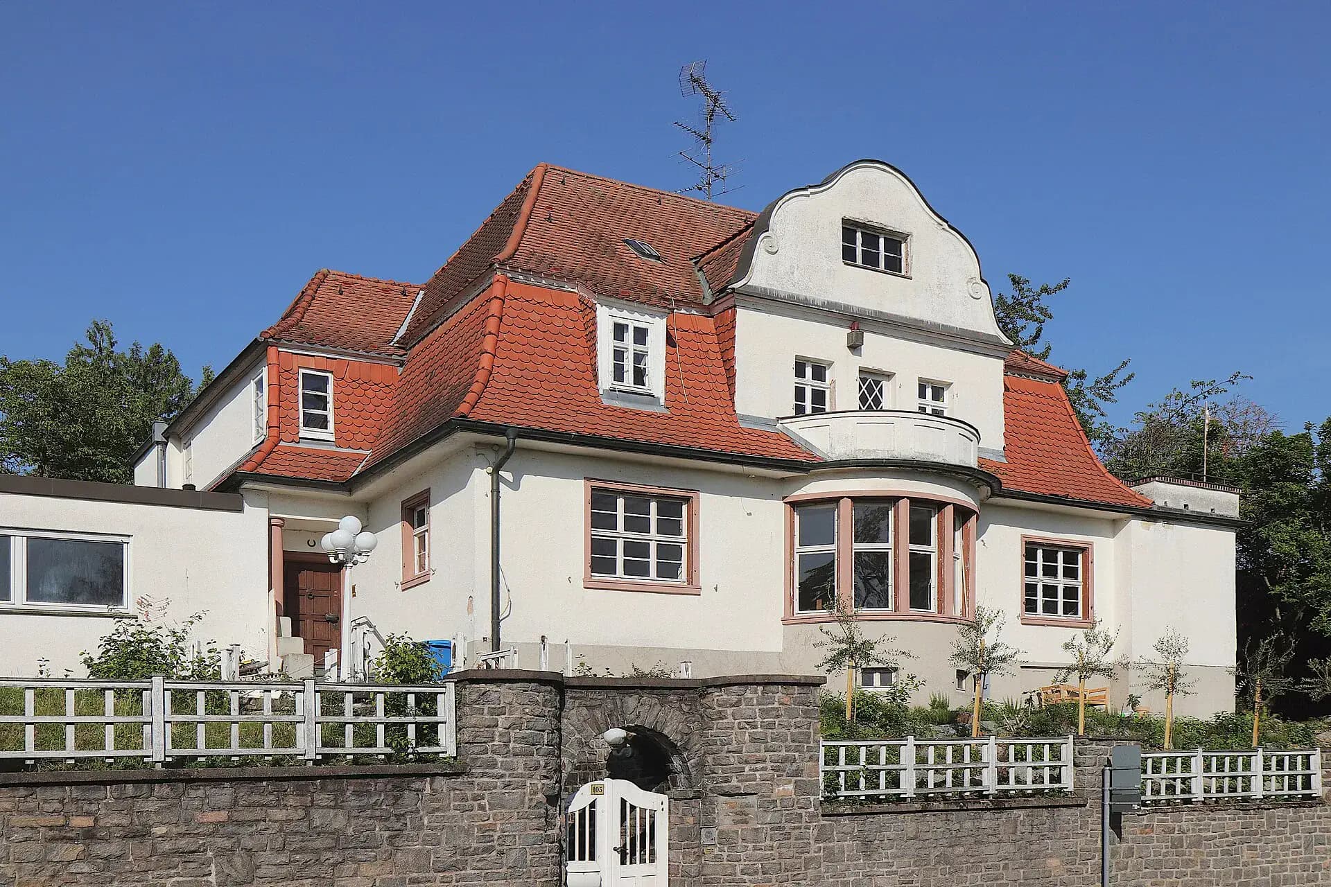 Jugendstilvilla an der Schweinheimer Straße in Aschaffenburg