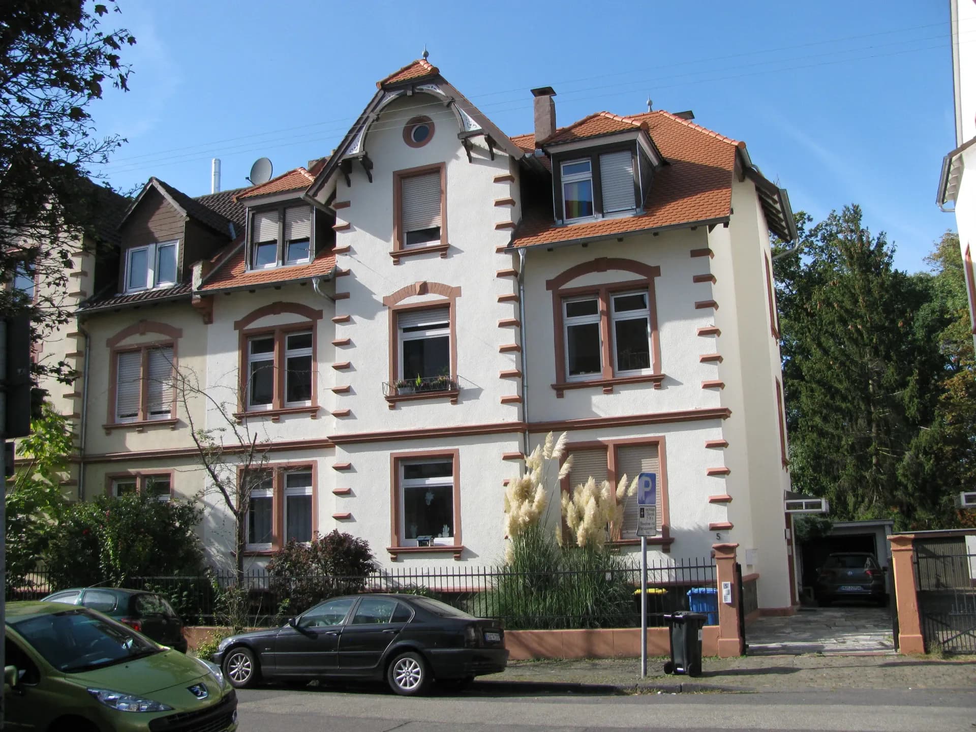 Gründerzeithaus in der Julius-Leber-Straße in Hanau