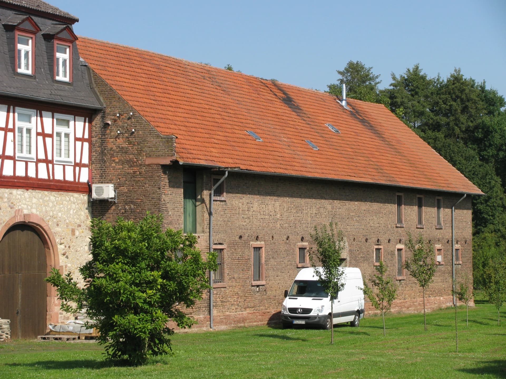 Historische Hofanlage in der Junkergasse in Niederdorfelden