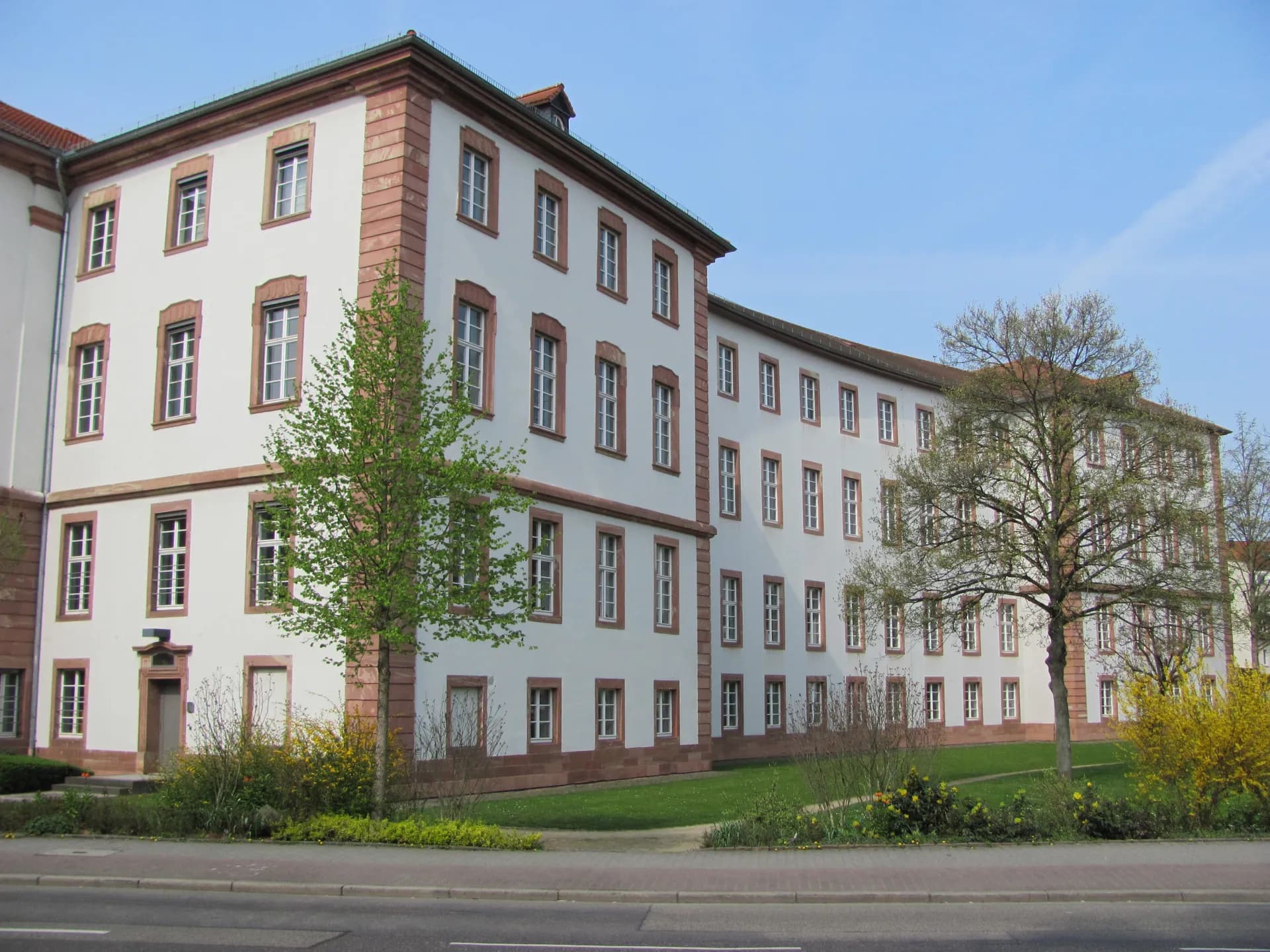 Seitenflügel des Justizgebäudes in Hanau
