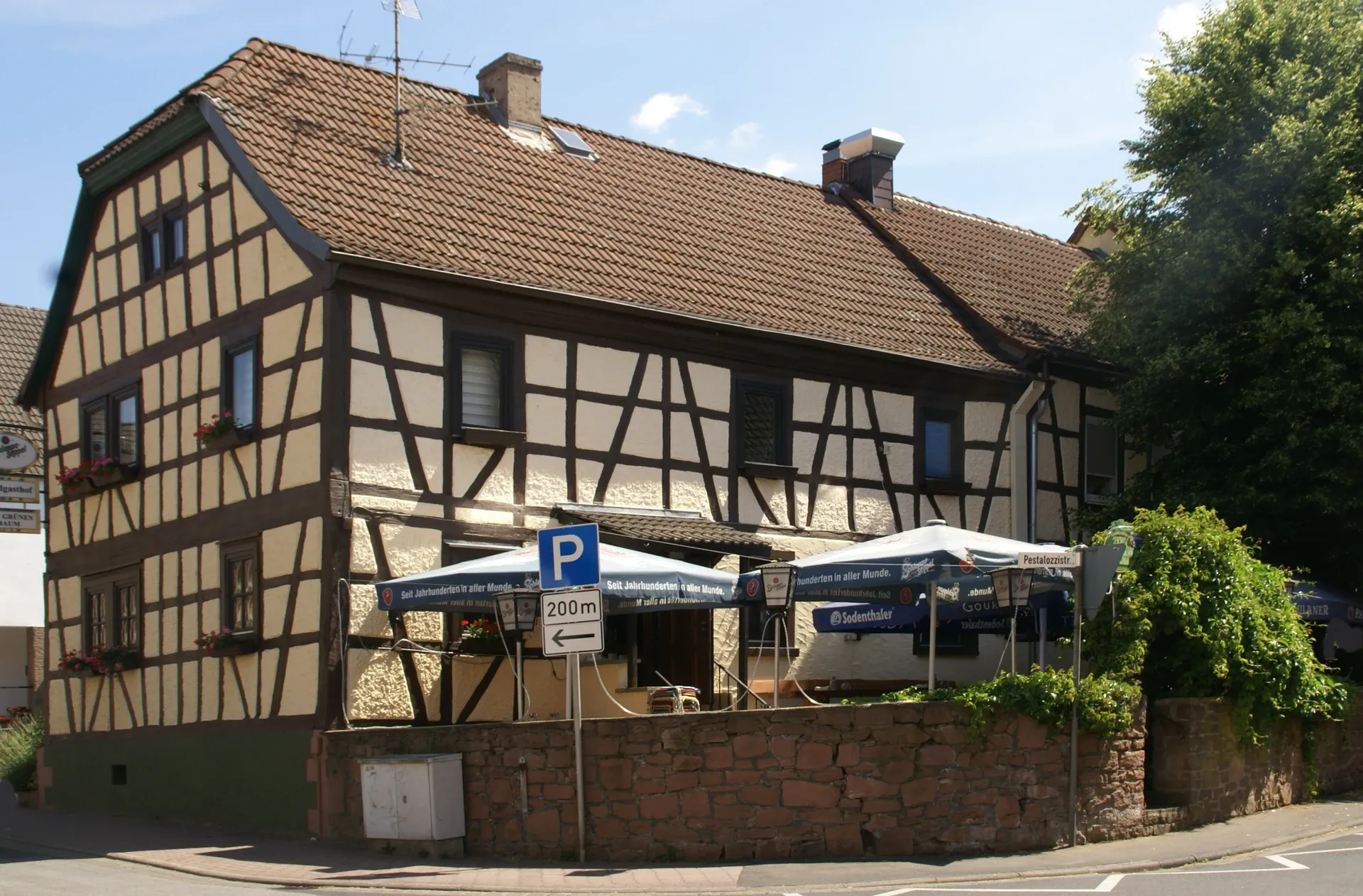 Fachwerkhaus an der Michelbacher Straße in Alzenau-Kälberau