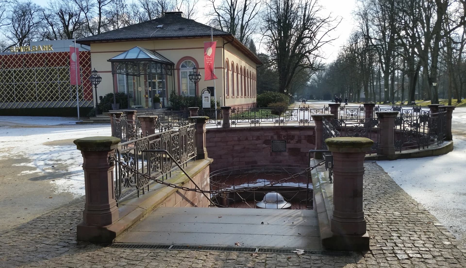 Kaiserbrunnen im Kurpark Bad Homburg