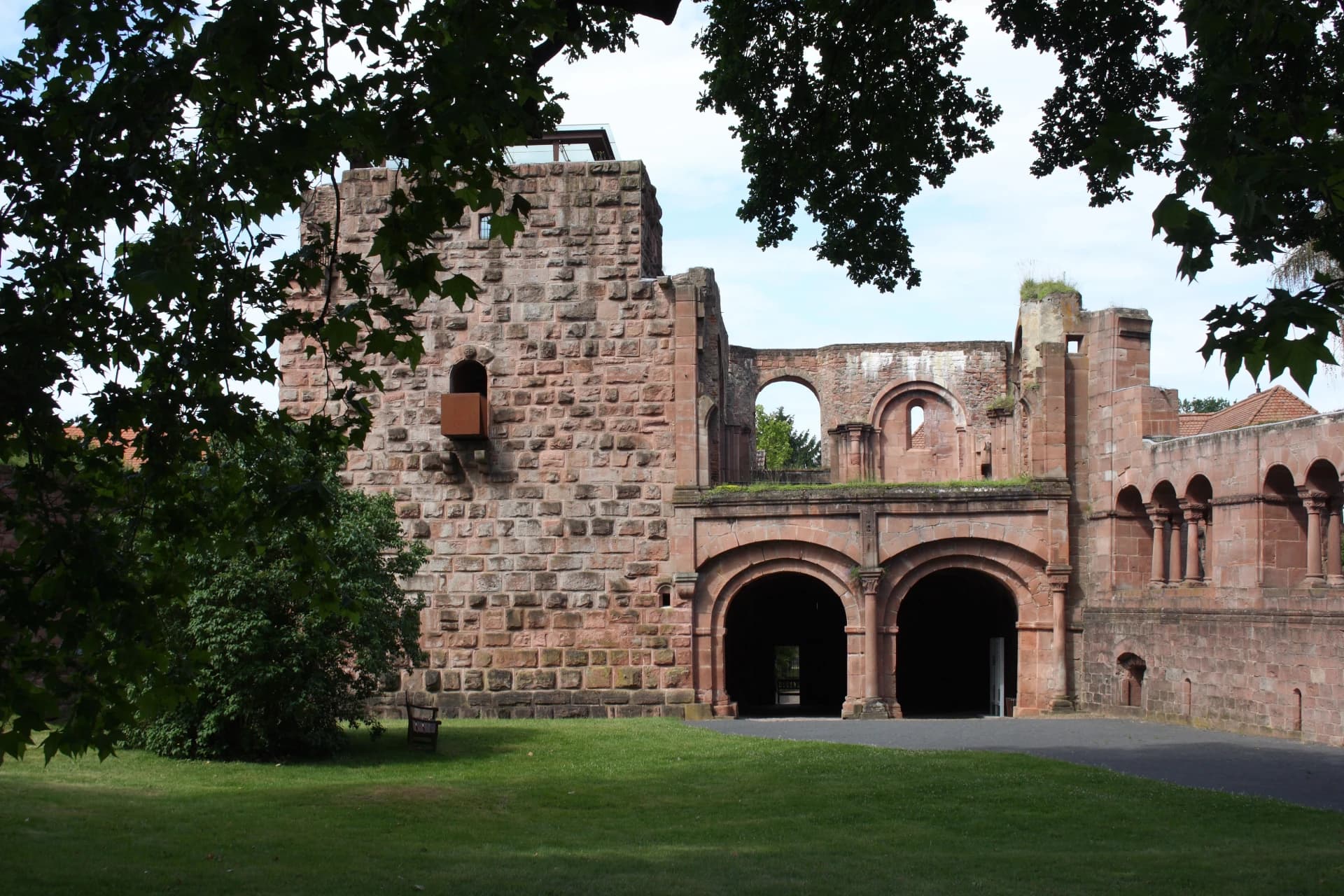 Ruine der Kaiserpfalz in Gelnhausen