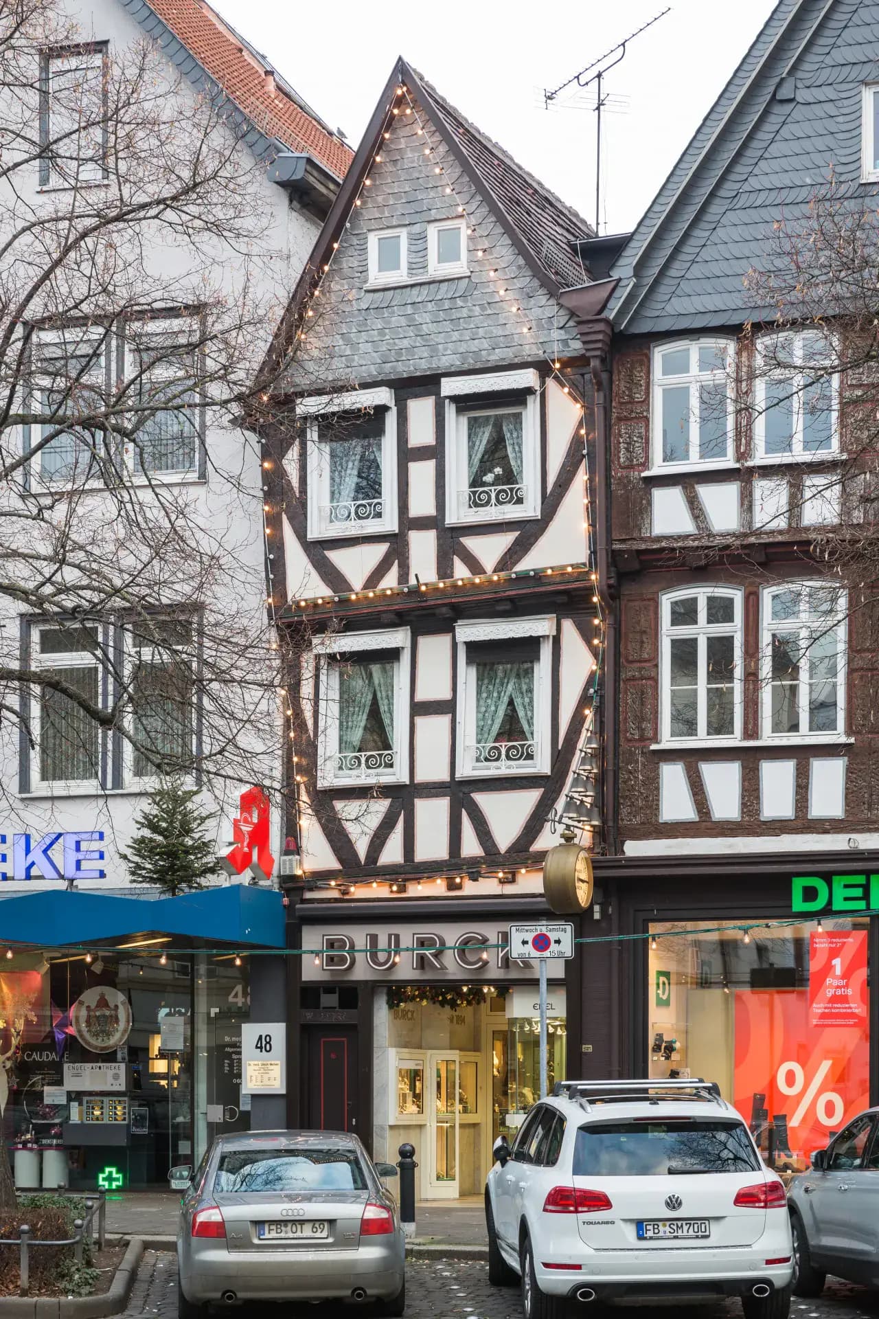 Fachwerkgiebelhaus Kaiserstraße 50 in Friedberg (Hessen)