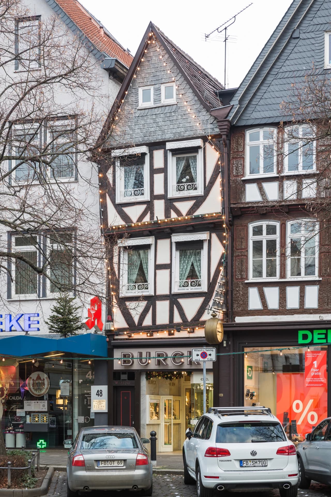 Fachwerkgiebelhaus Kaiserstraße 50 in Friedberg (Hessen)
