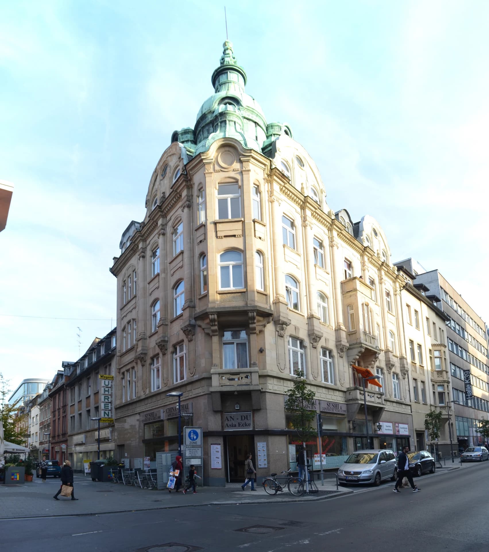 Eckhaus Kaiserstraße 53 in Offenbach
