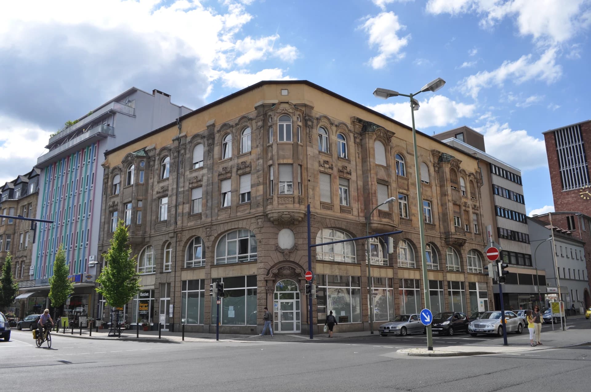 Eckhaus Kaiserstraße 54 in Offenbach