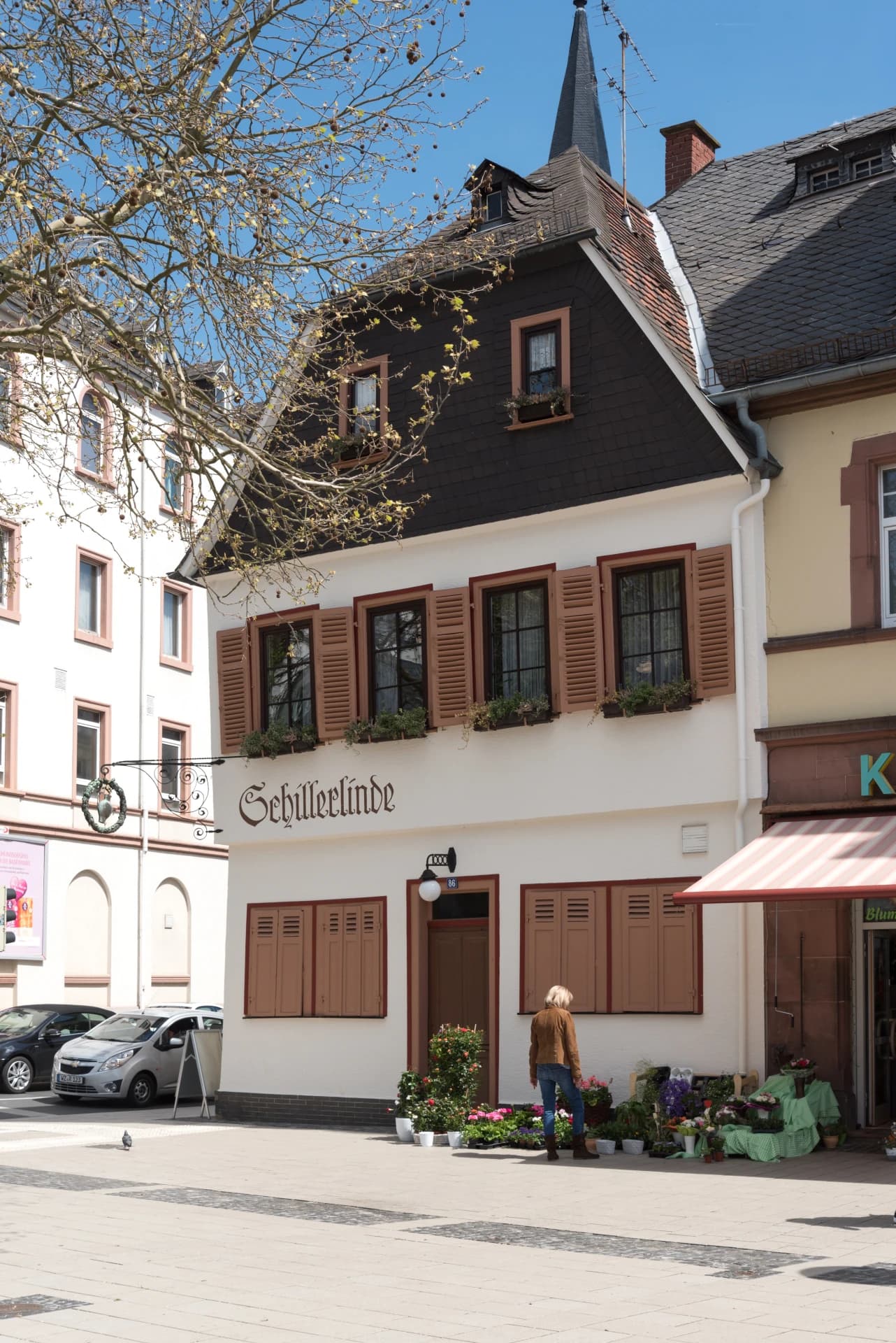 Gasthaus Schillerlinde an der Kaiserstraße 86 in Friedberg (Hessen)