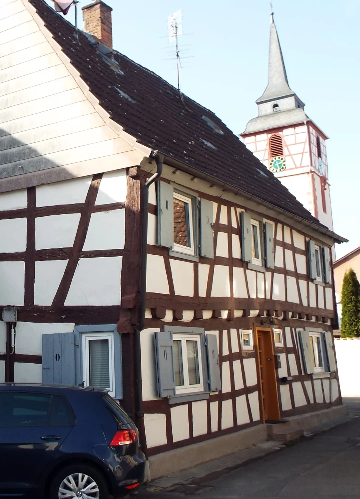 Fachwerkhaus in der Kaplaneistraße in Reinheim