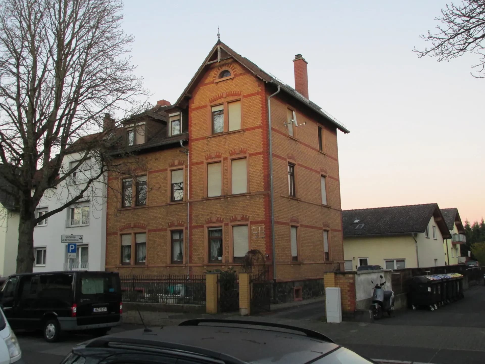 Klinkerhaus in der Kastanienallee in Hanau-Kesselstadt
