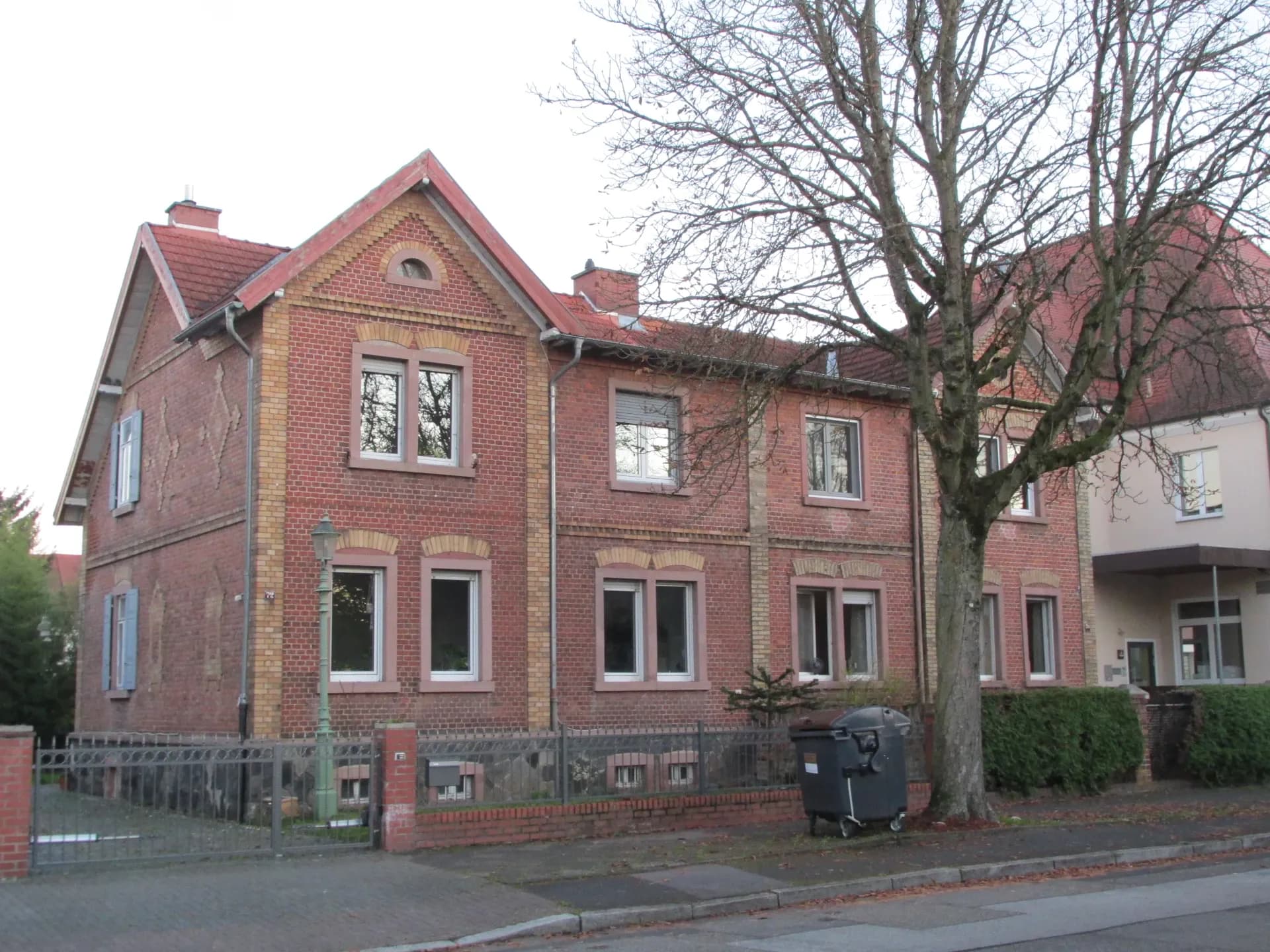 Doppelhaus in der Kastanienallee in Hanau-Kesselstadt