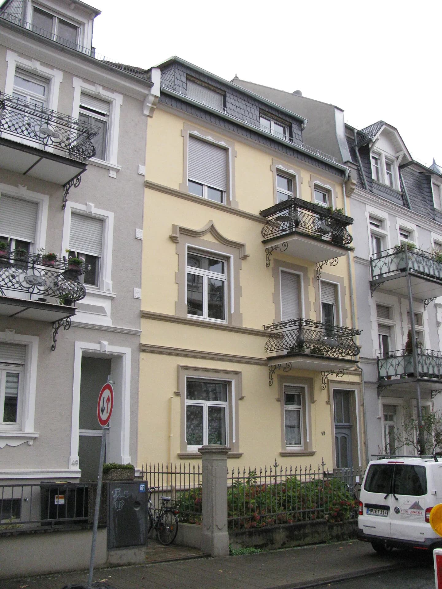 Altbaufassade Kiesbergstraße 47 in Darmstadt-Bessungen