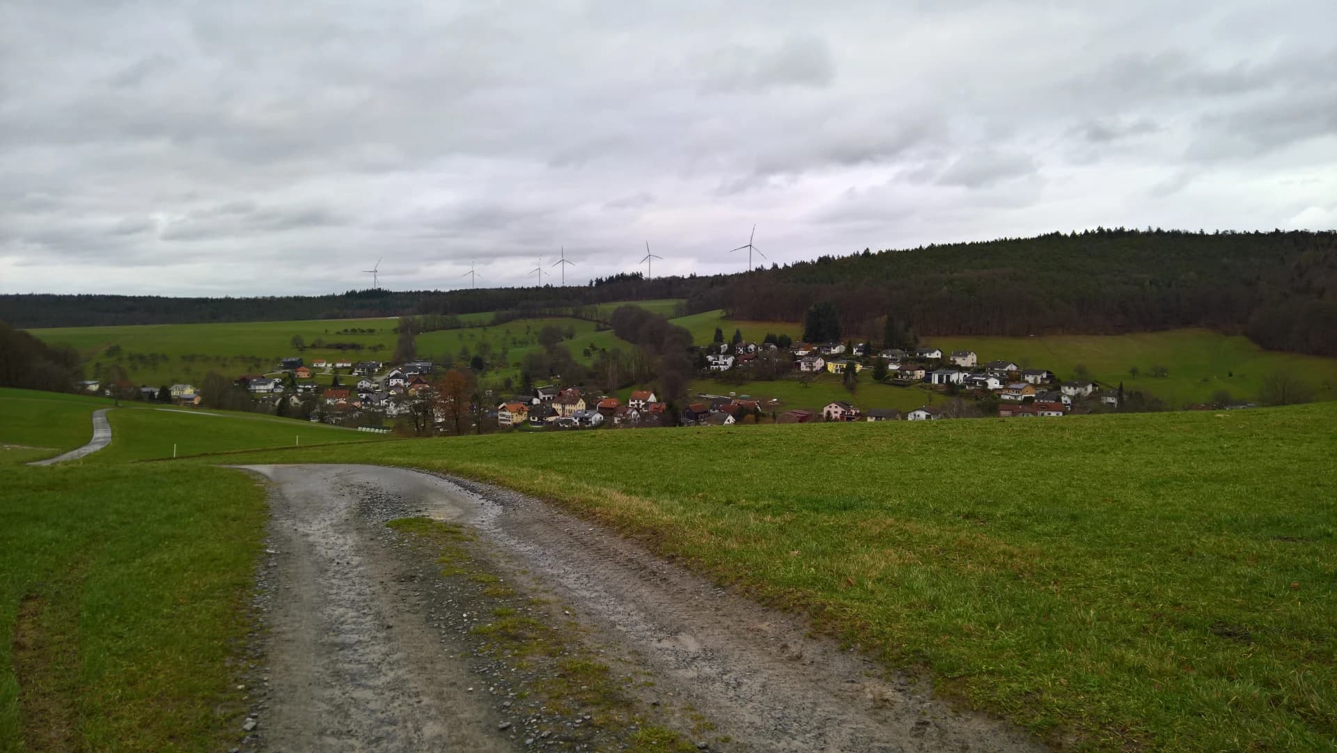 Blick auf Kimbach in Bad König