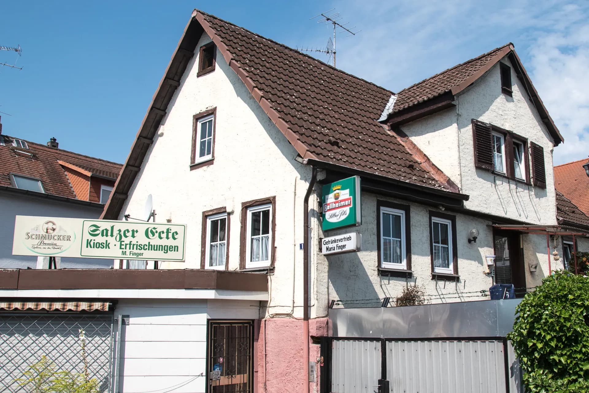 Kiosk Salzer Ecke an der Brückengasse in Ober-Ramstadt