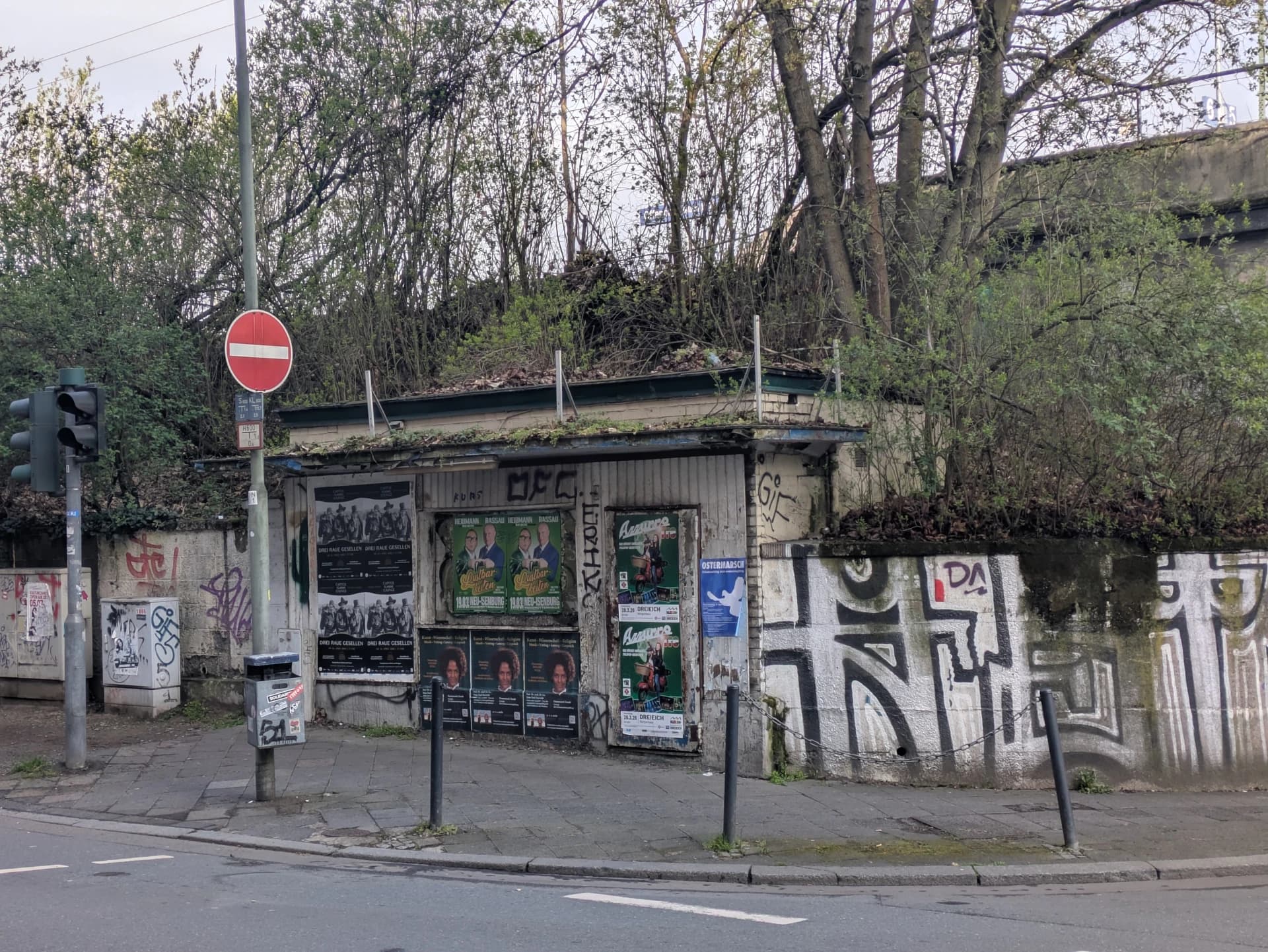 Kiosk an der Marienstraße in Offenbach