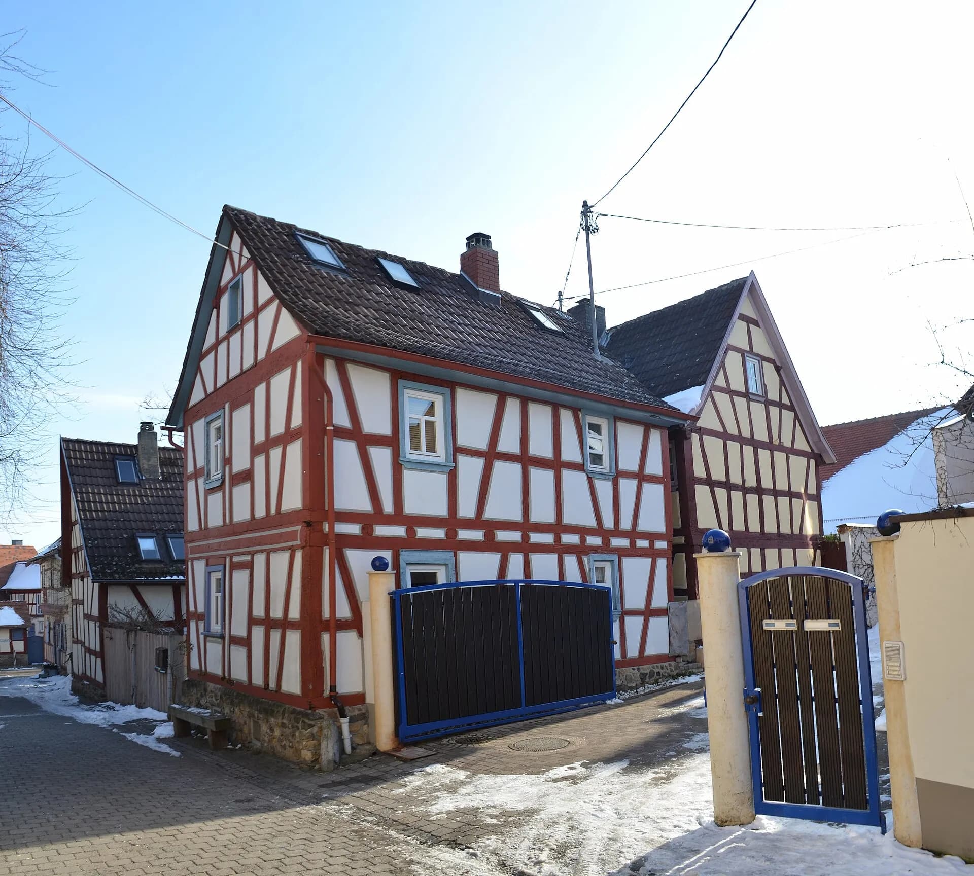 Fachwerkhaus Kirchgartenstraße 4 in Frankfurt Niederursel