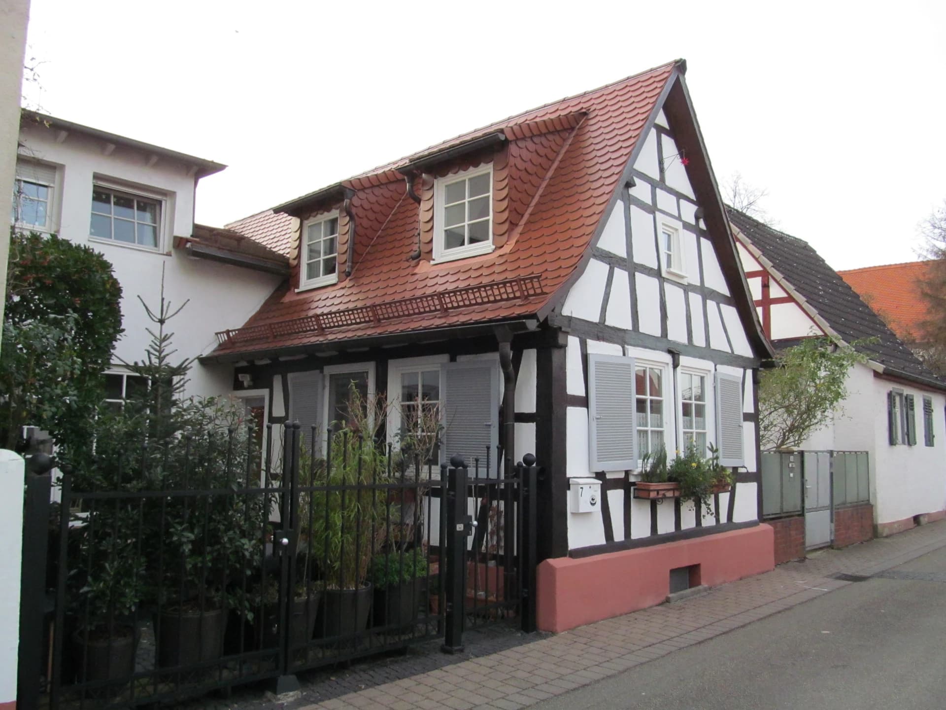 Fachwerkhaus in der Kirchgasse in Mörfelden-Walldorf