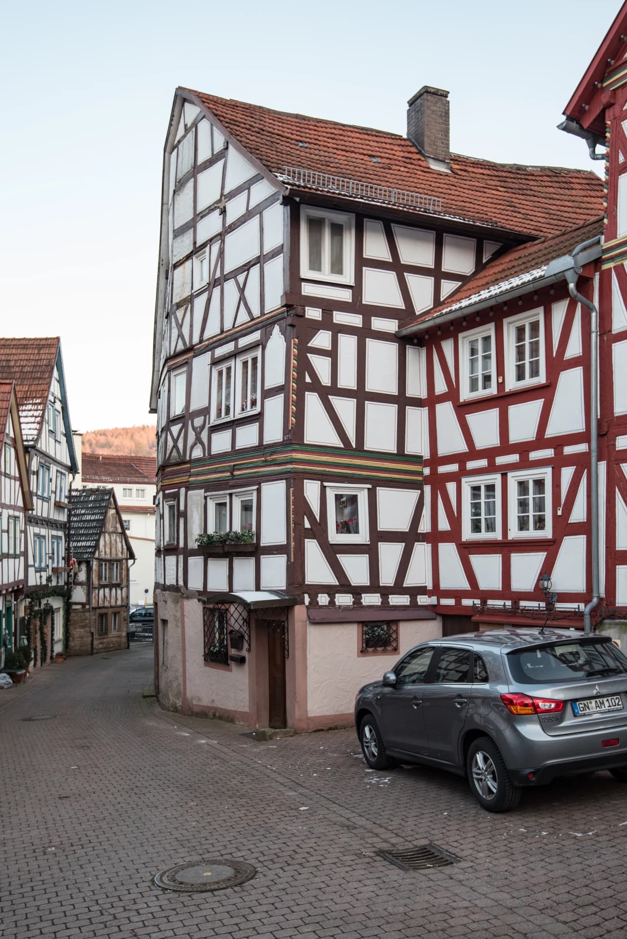 Fachwerkhäuser Kirchgasse 9 und 11 in Bad Orb
