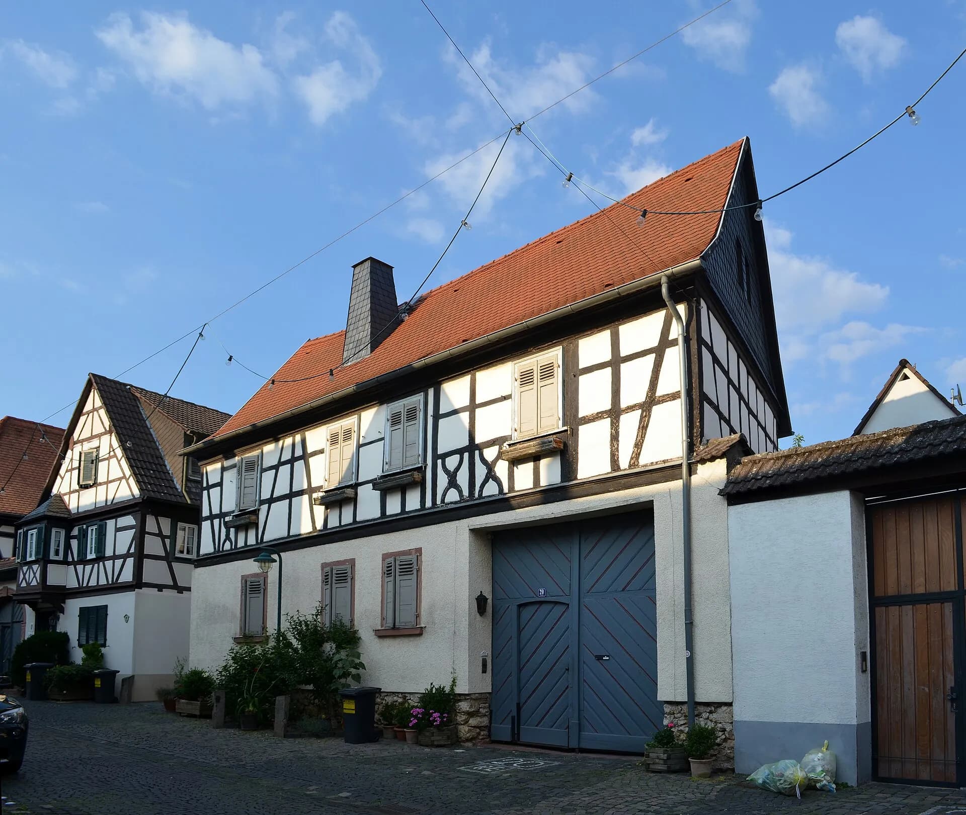 Hofanlage in der Kirchstraße 20 in Hochheim am Main