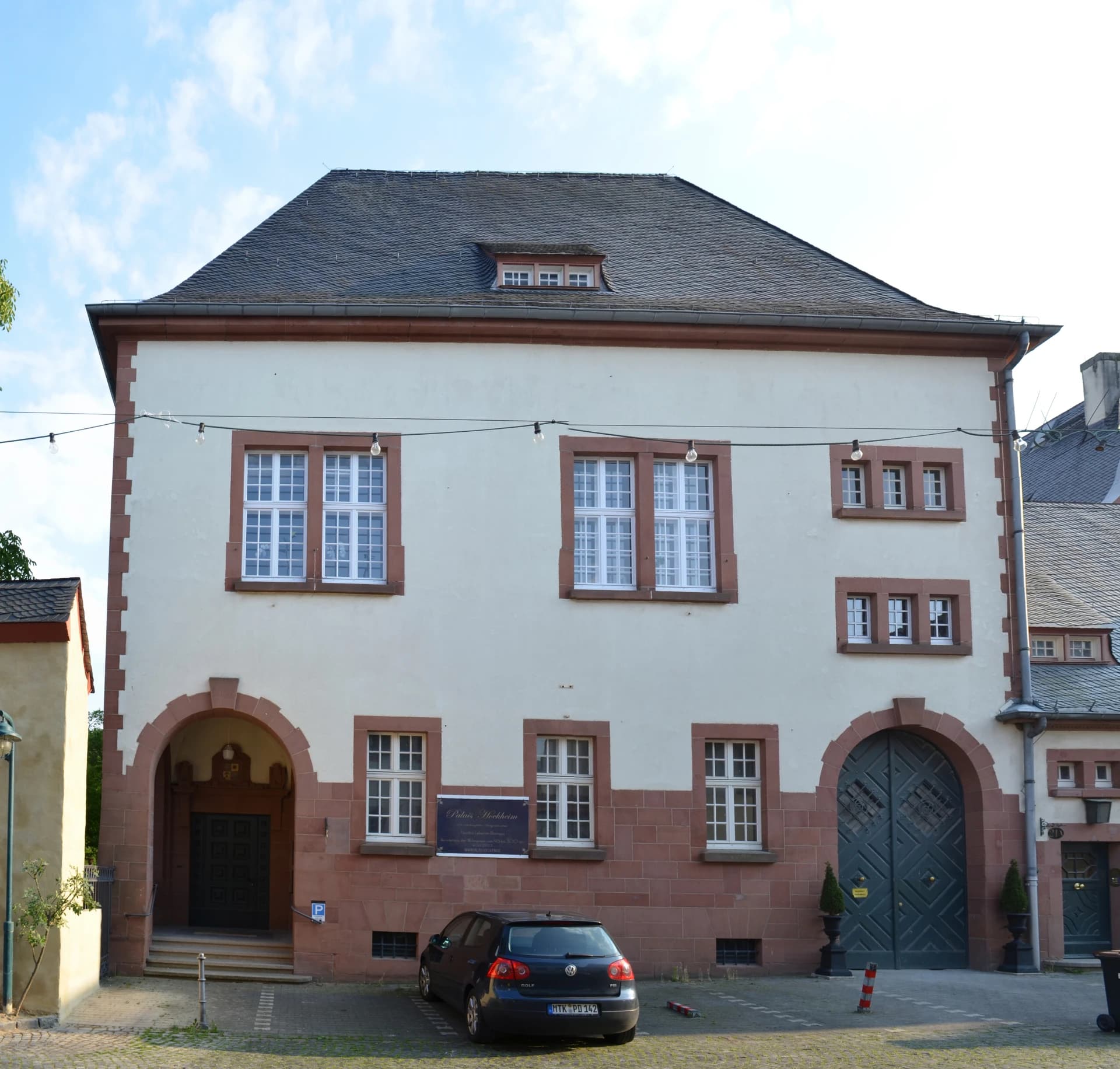 Historisches Gebäude in der Kirchstraße 21 in Hochheim am Main