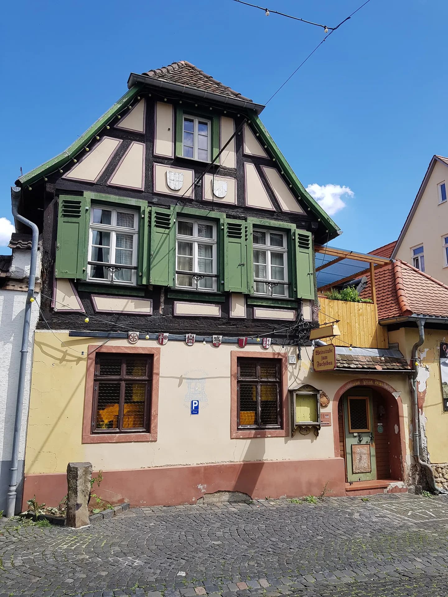 Fachwerkhaus in der Kirchstraße 24 in Hochheim am Main