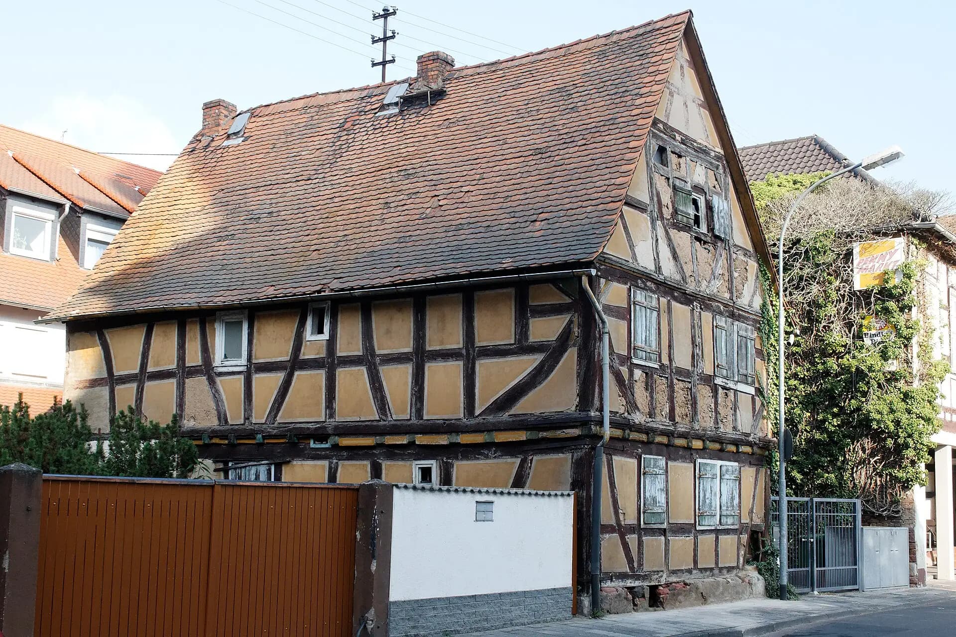 Fachwerkhaus in der Kirchstraße 3 in Hainburg-Klein-Krotzenburg