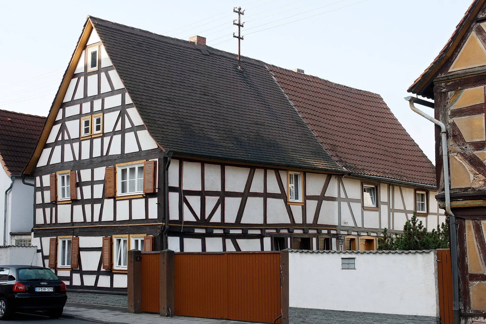 Fachwerkhaus in der Kirchstraße 5/7 in Hainburg-Klein-Krotzenburg