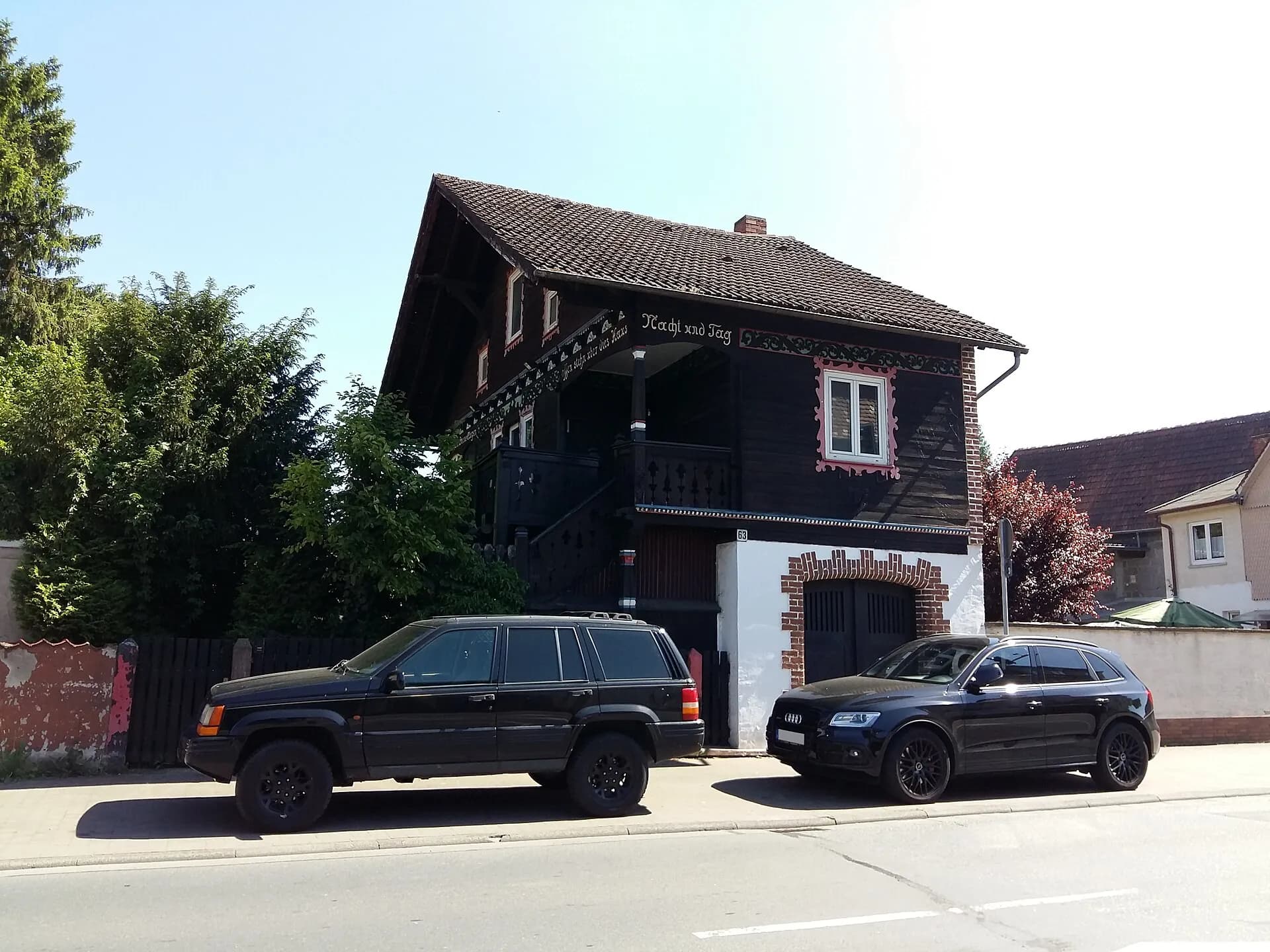 Fachwerkhaus mit Toreinfahrt in der Kirchstraße in Reinheim