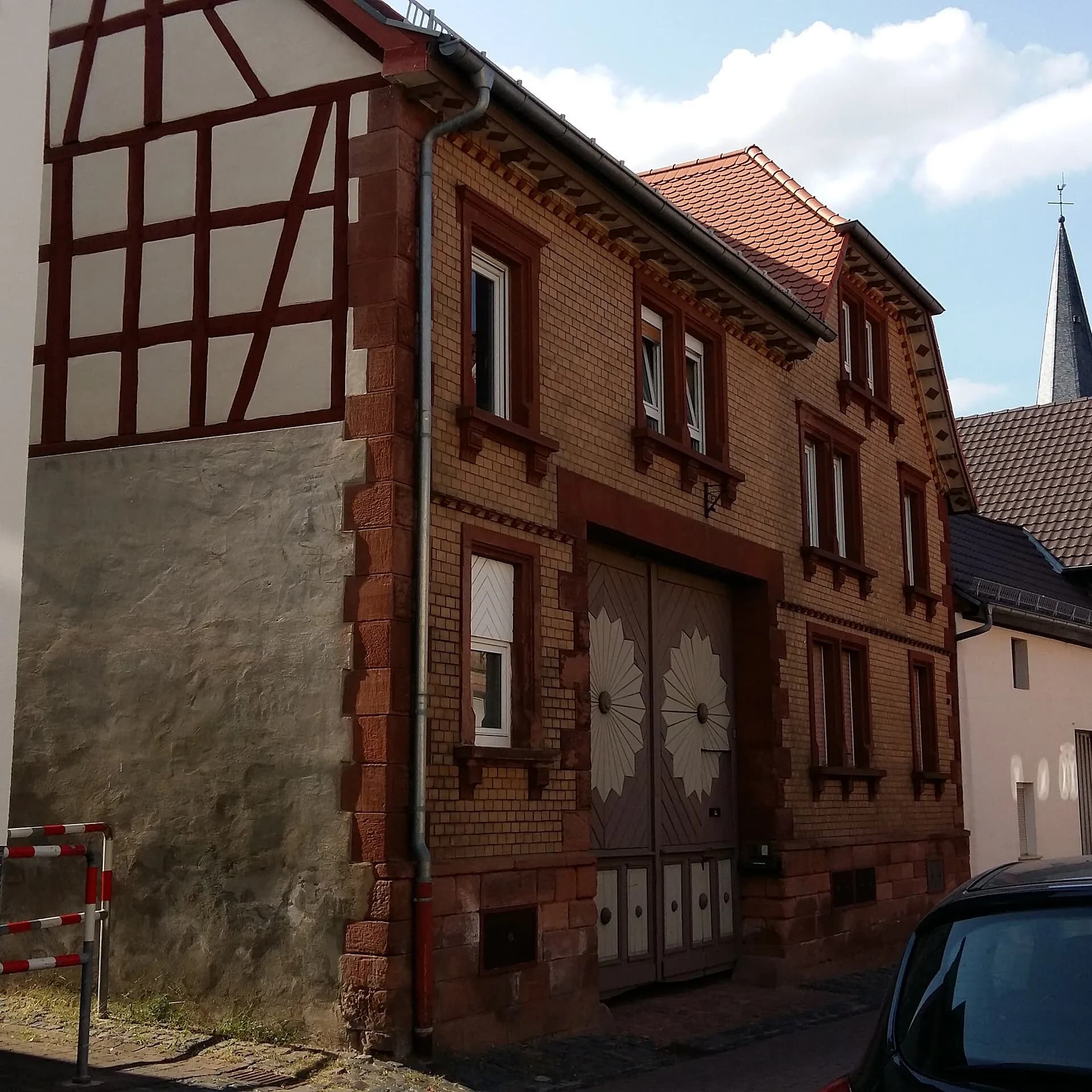 Historische Hofreite in der Untergasse in Kleestadt