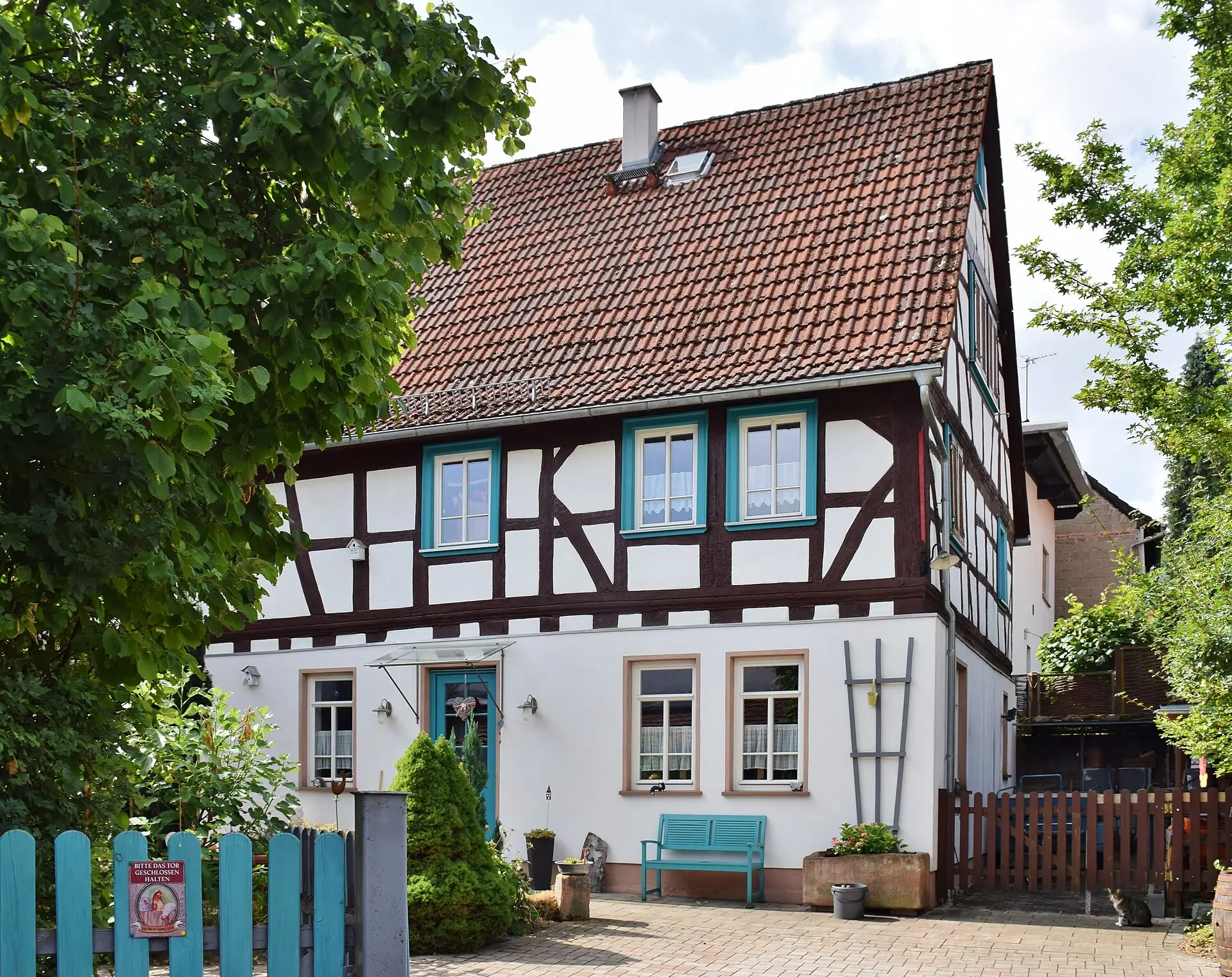 Fachwerkhaus in der Bachgasse in Klein-Umstadt