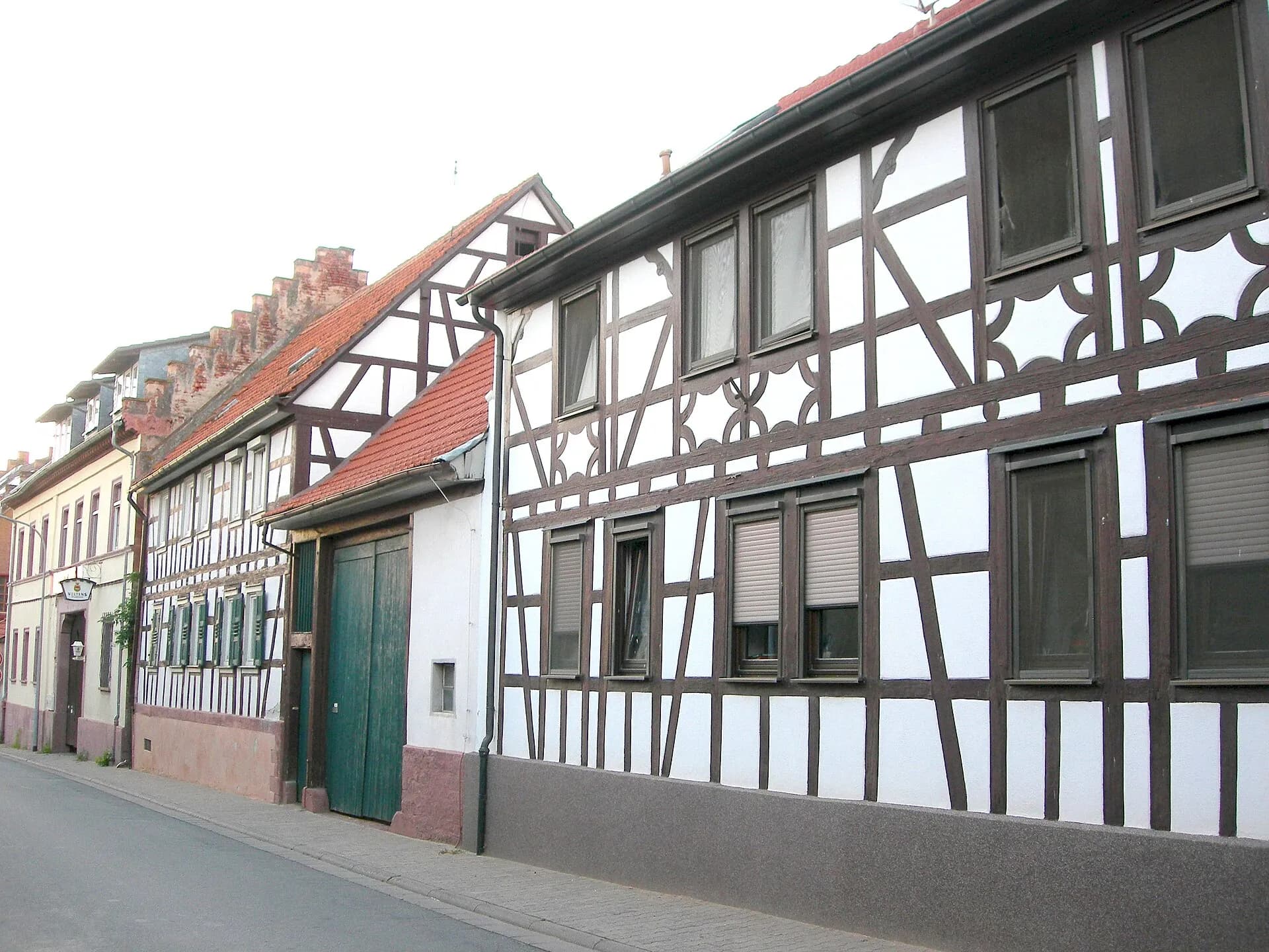 Fachwerkzeile in Klein-Umstadt