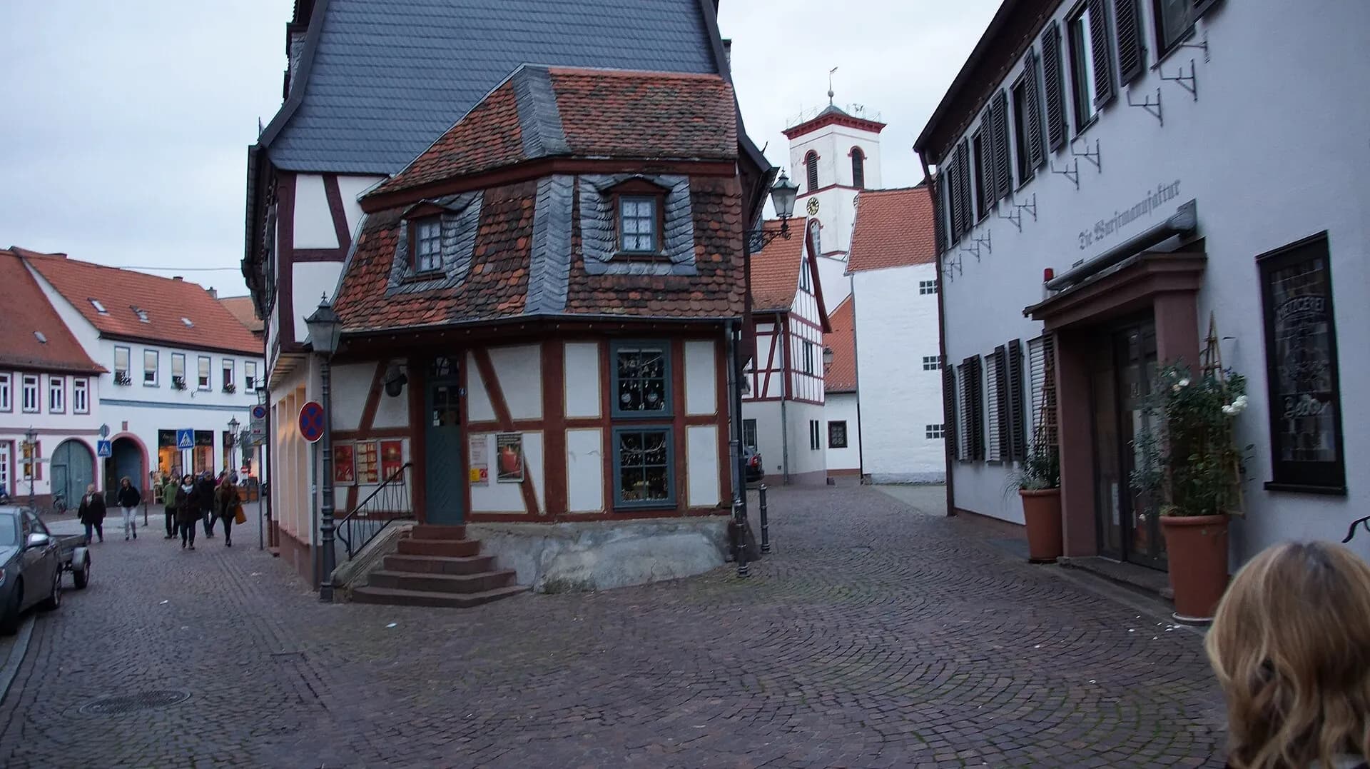 Kleines Fachwerkhaus an der Platzecke in Seligenstadt