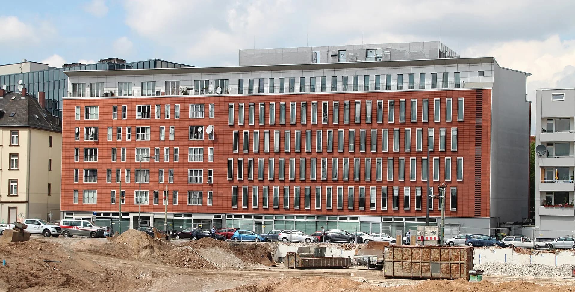Gebäude Kleyerstraße 8 im Frankfurter Gallus