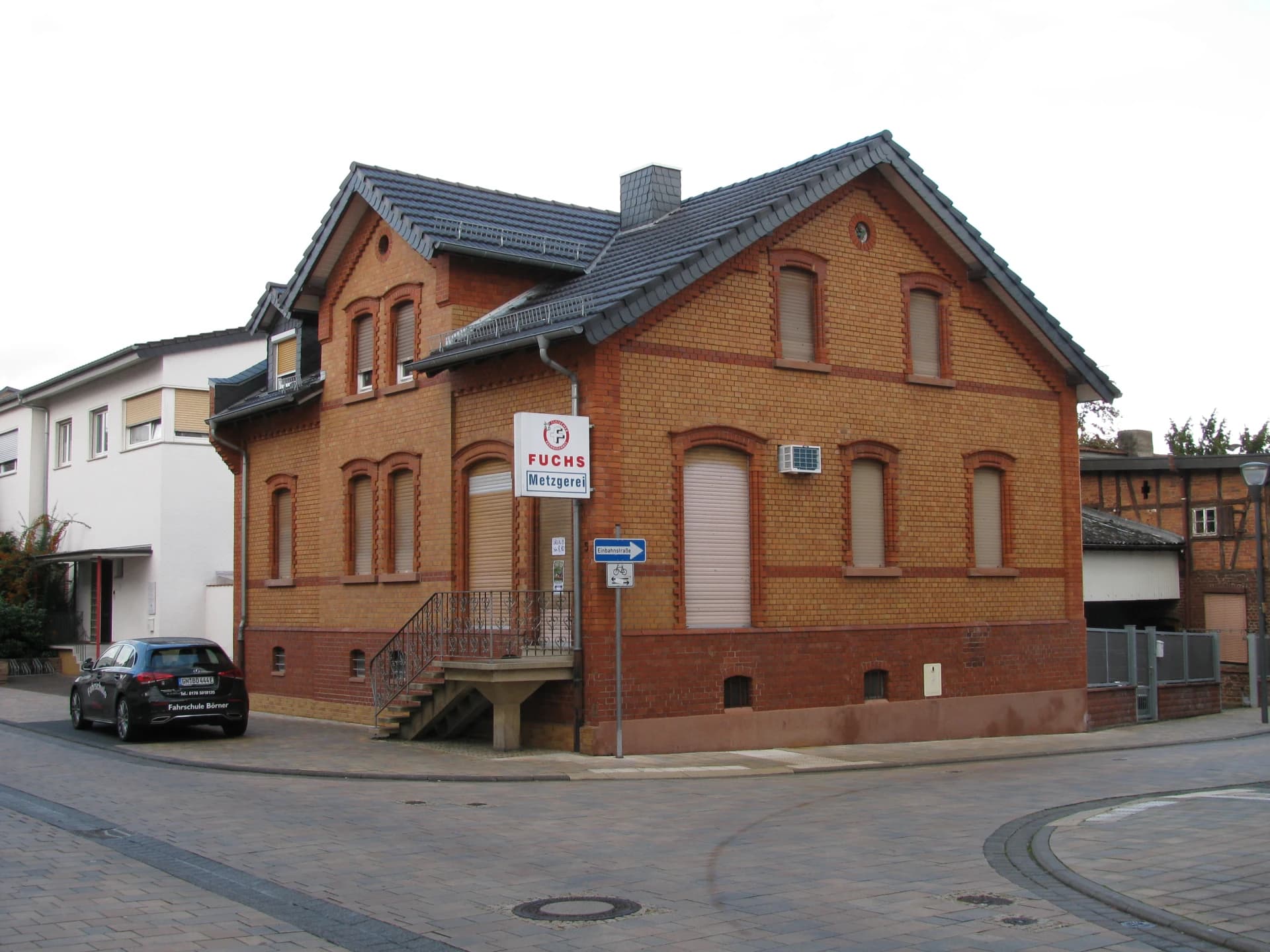 Klinker-Eckhaus im Steinweg 5 in Langenselbold